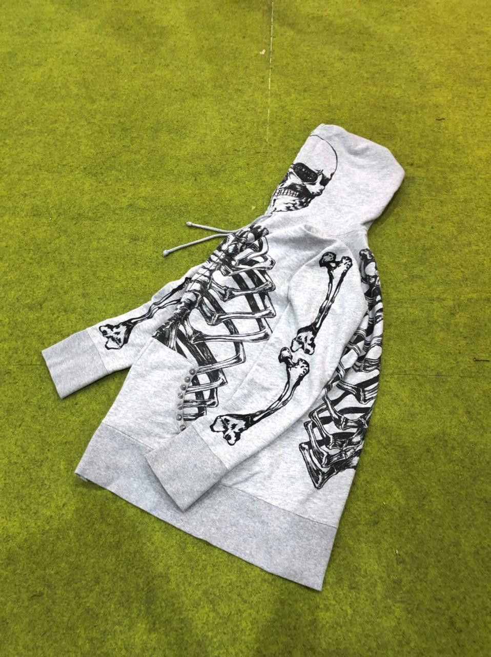 If Six Was Nine Glad News Skeleton Full Zip Hoodie Size US M / EU 48-50 / 2 - 5 Thumbnail