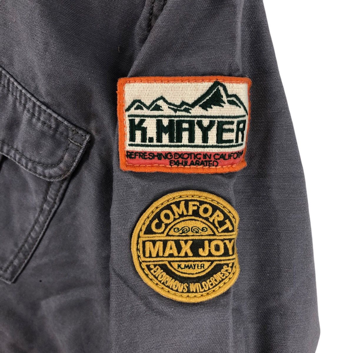 Japanese Brand KRIFF MAYER Shirt Hikori Workers Style Indigo Size US M / EU 48-50 / 2 - 3 Thumbnail