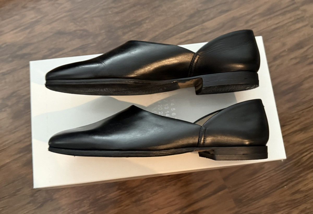 Maison Margiela Black Grecian Slip-on Loafers Size US 10 / EU 43 - 6 Thumbnail