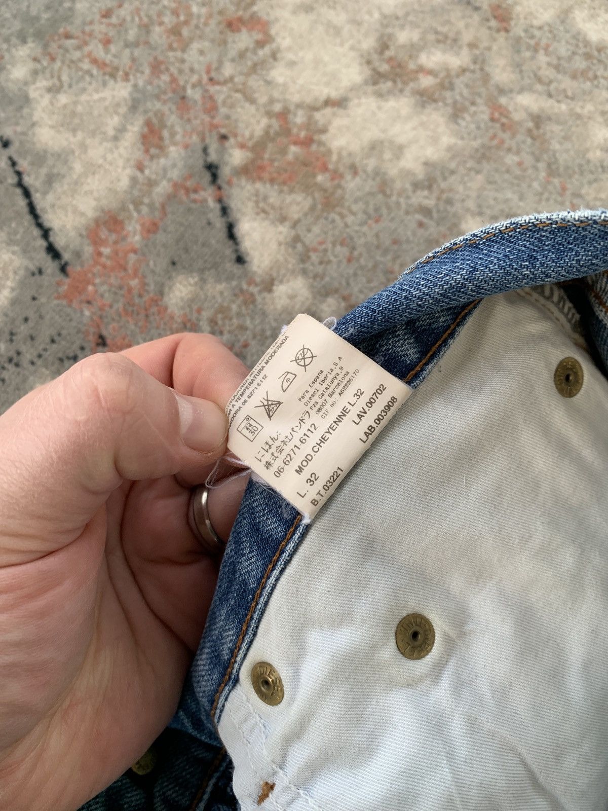 Diesel × Vintage Vintage Diesel Denim Pants Size US 31 - 9 Thumbnail