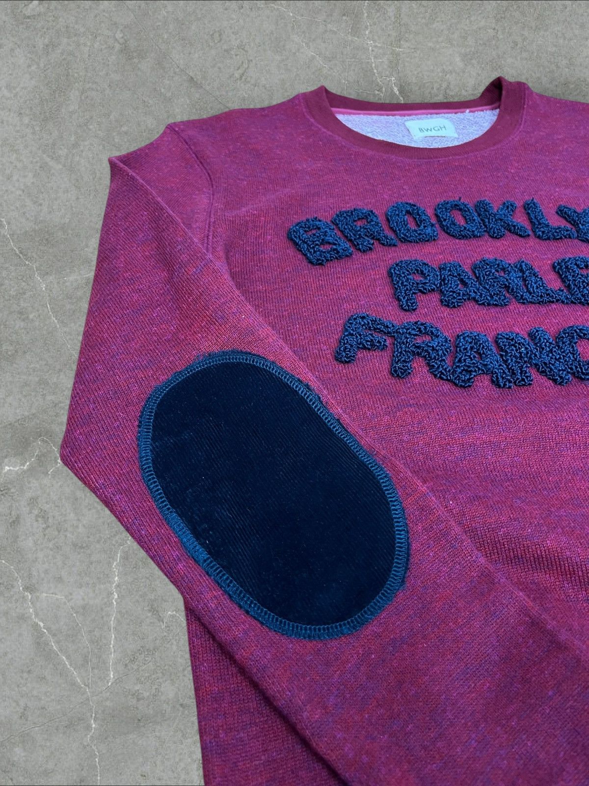 Brooklyn We Go Hard BWGH Brooklyn We Go Hard Sweatshirt Crewneck Parle Francais Size US S / EU 44-46 / 1 - 8 Thumbnail