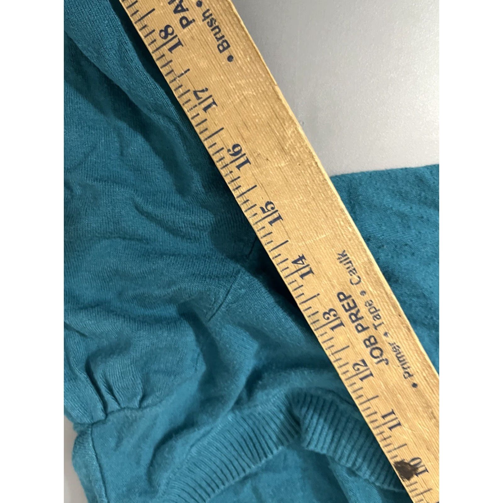 Express EXPRESS Women's Blue Stretch V Neck Sweater Size XS Long Sleeve Size XS / US 0-2 / IT 36-38 - 5 Thumbnail