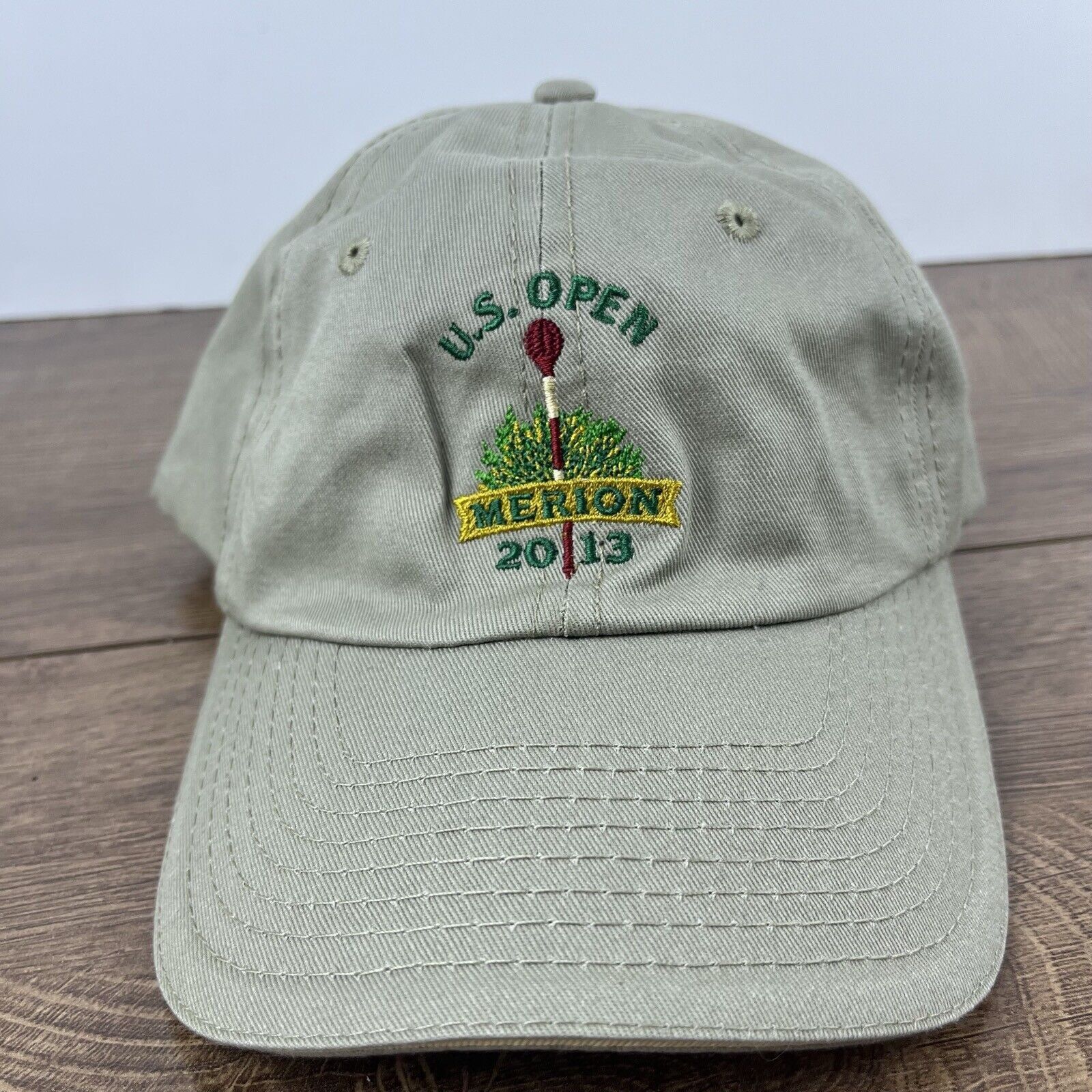 Other US Open Merion 2013 Hat Adjustable Hat Tan Hat Adjustable Br Size ONE SIZE - 2 Thumbnail