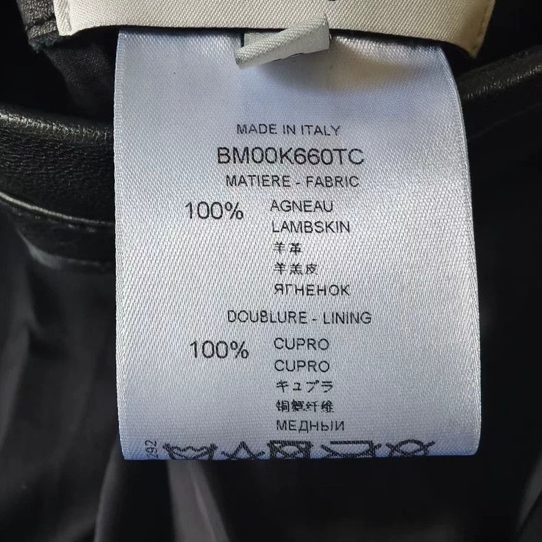 Givenchy Givenchy Letter logo lamb leather baseball jacket, retail Size US M / EU 48-50 / 2 - 5 Thumbnail