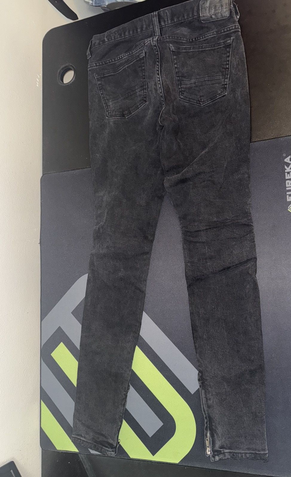 Other Men Black Stacked Skinny Jeans Size US 28 / EU 44 - 10 Thumbnail