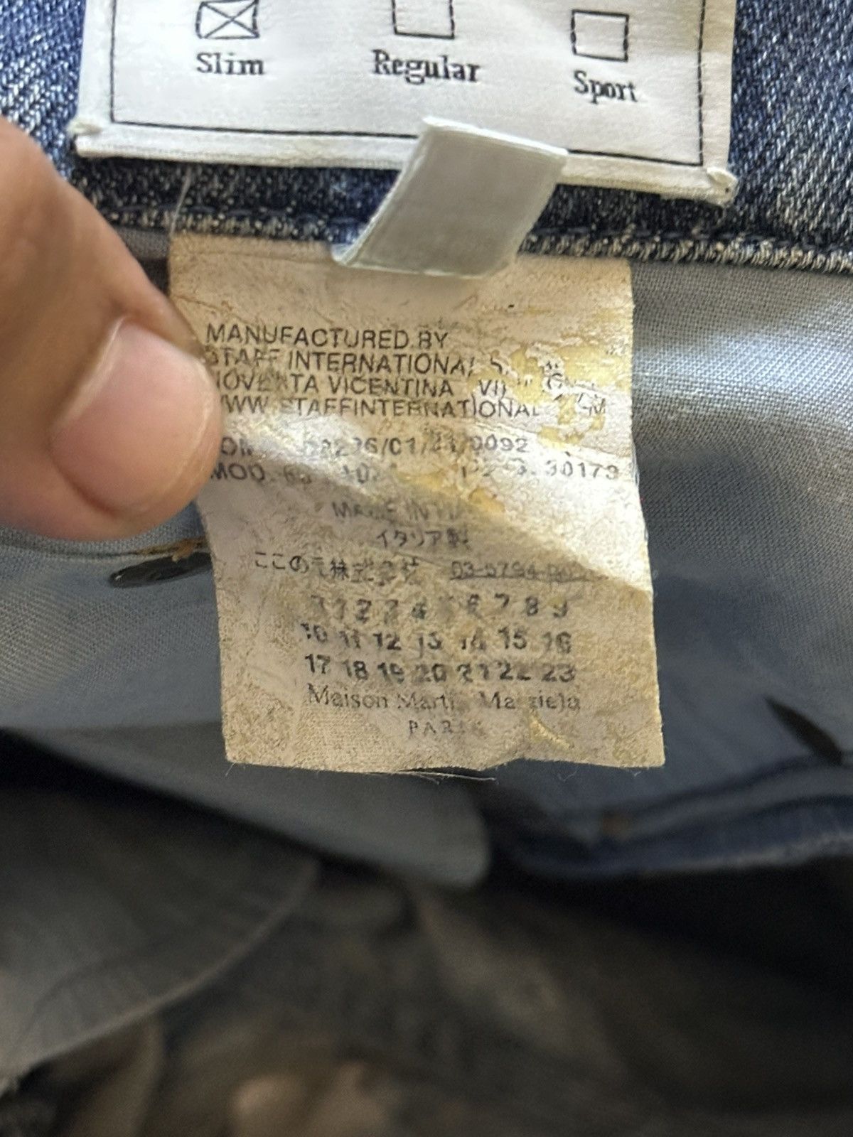 Maison Margiela Vintage Maison Martin Margiela Mudwash Slim Fit Denim Size US 30 / EU 46 - 16 Thumbnail