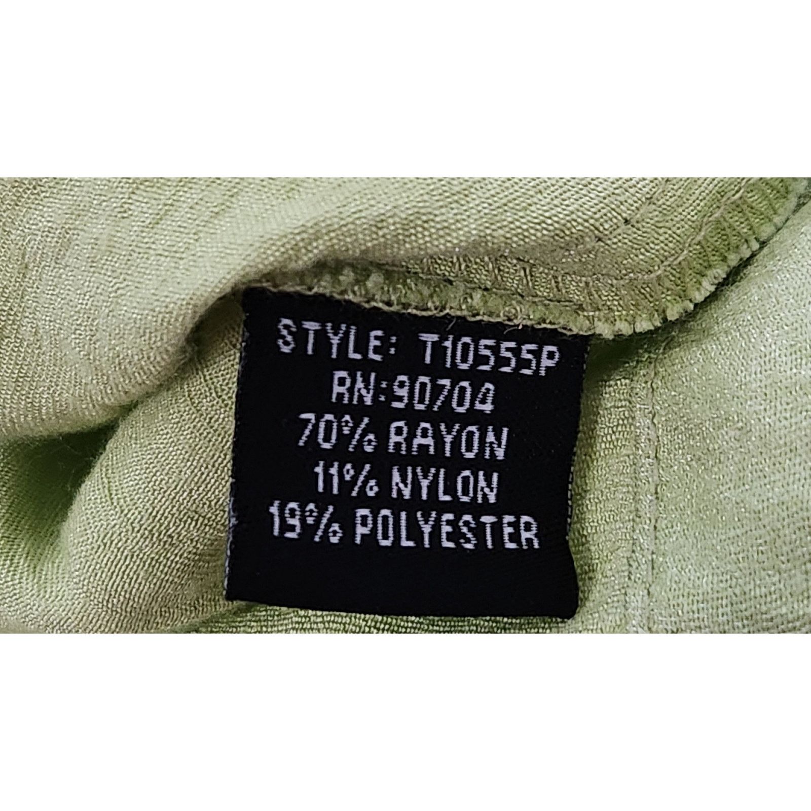 Other Linear Lime Green Shiny Material Button Up Blazer PL Soft Size L / US 10 / IT 46 - 6 Thumbnail
