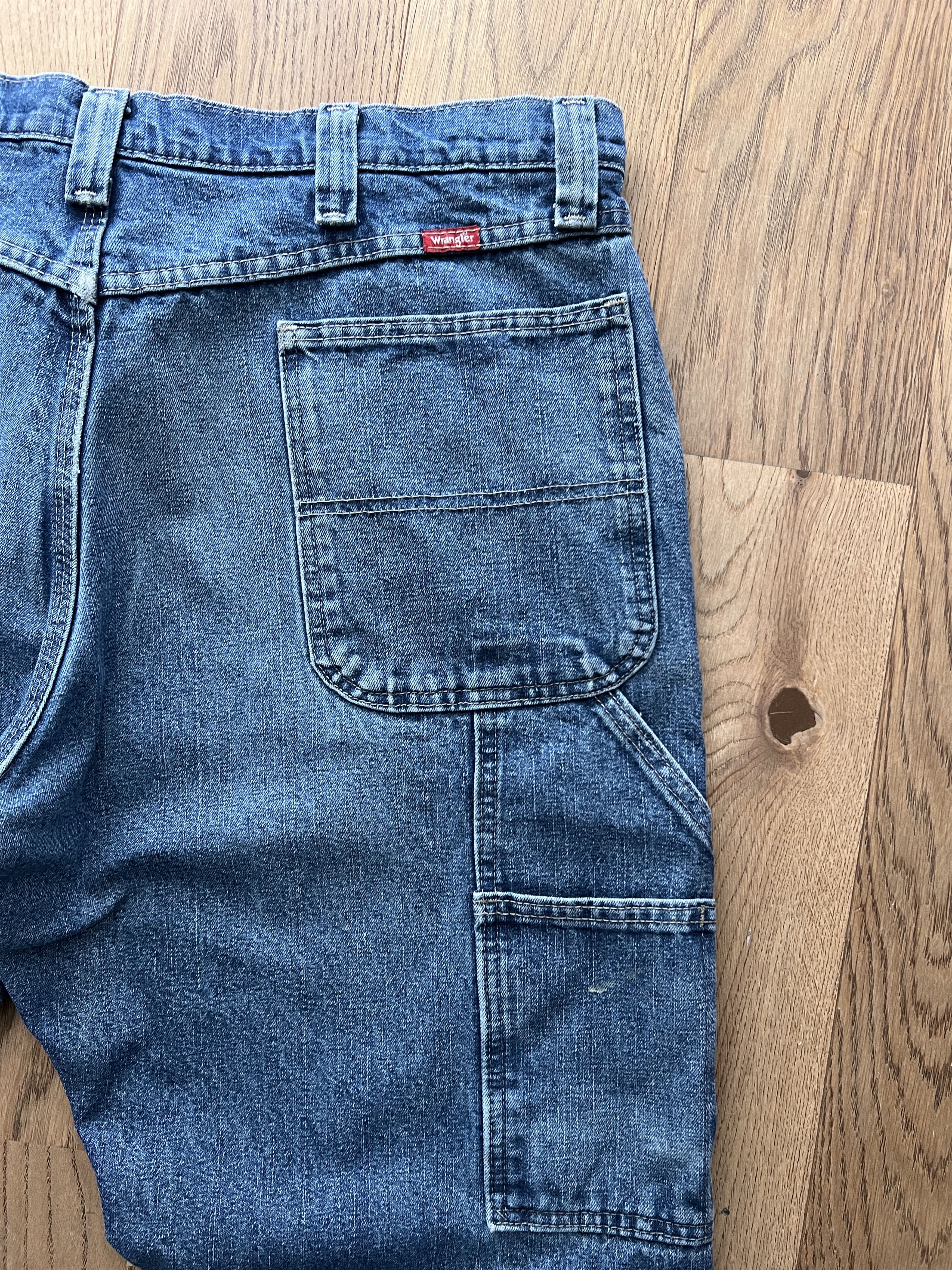 Wrangler Crazy! Wrangler vintage 90s carpenter fleece denim workpants Size US 36 / EU 52 - 7 Thumbnail