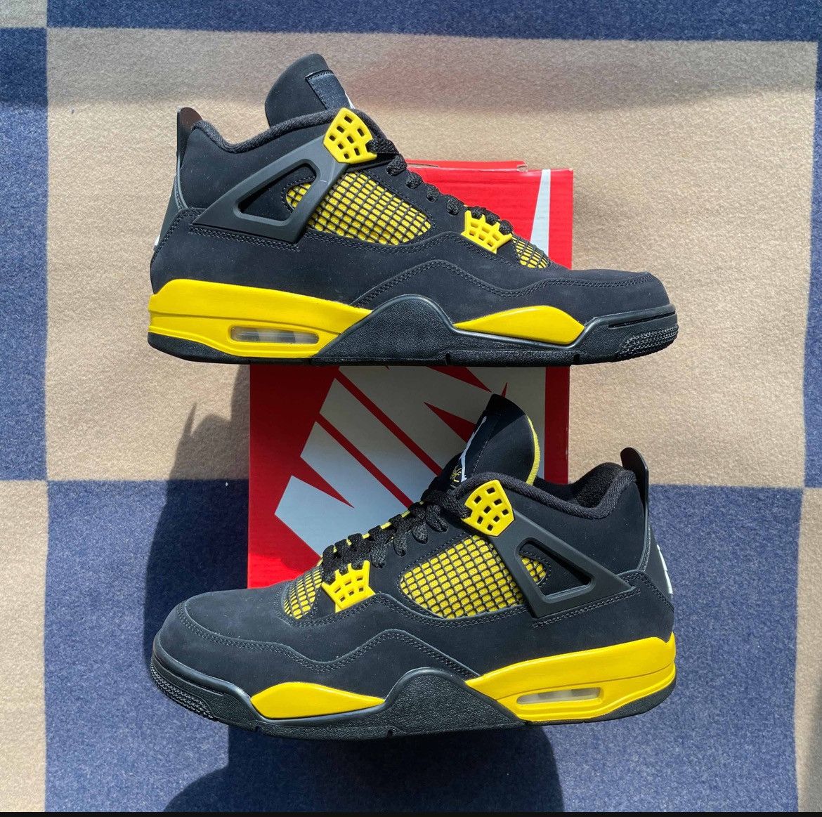 Nike Size 11 - Nike Air Jordan 4 Retro OG Thunder Yellow 2023 | Grailed