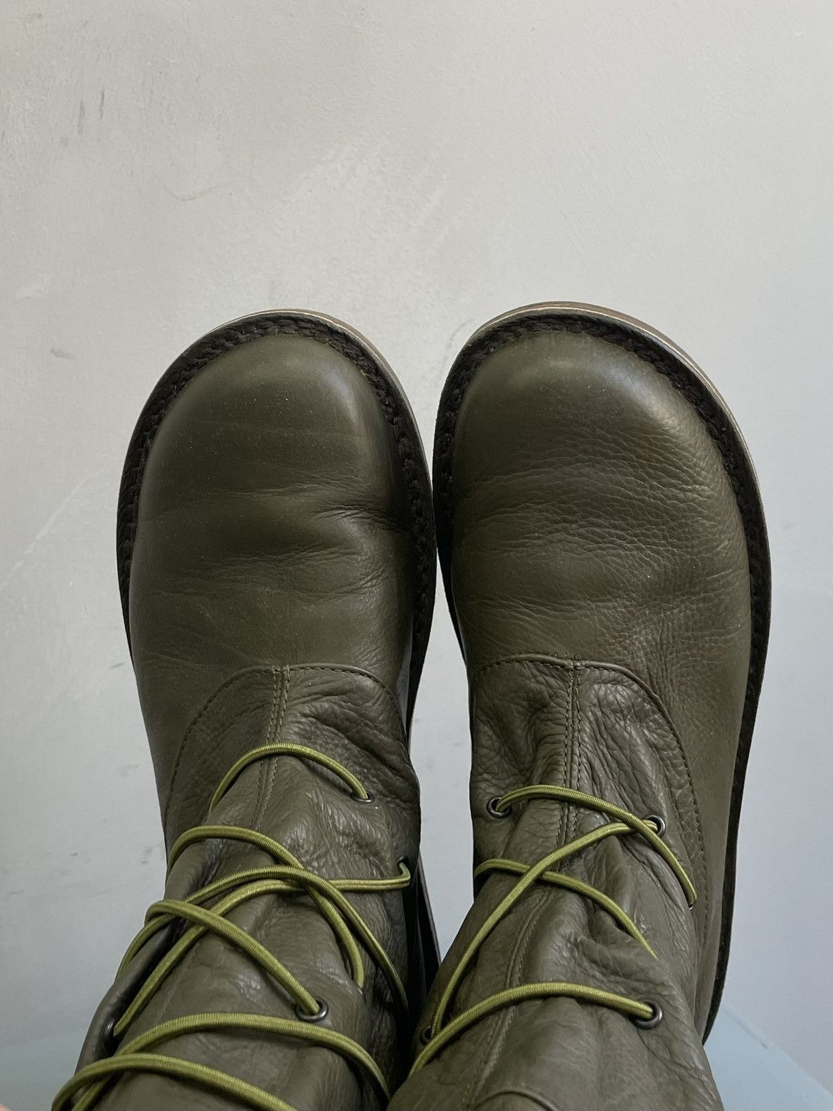 Trippen Rare rick owens style Trippen high moto boots y2k leather Size US 7.5 / EU 40-41 - 7 Thumbnail