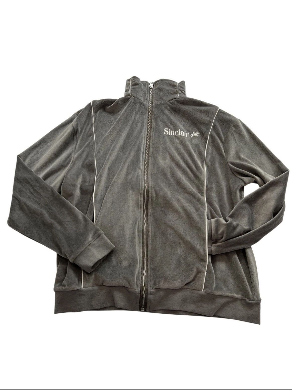 Sinclair Global Sinclair Global Velour Jacket in Grey Size US M / EU 48-50 / 2 - 1 Thumbnail
