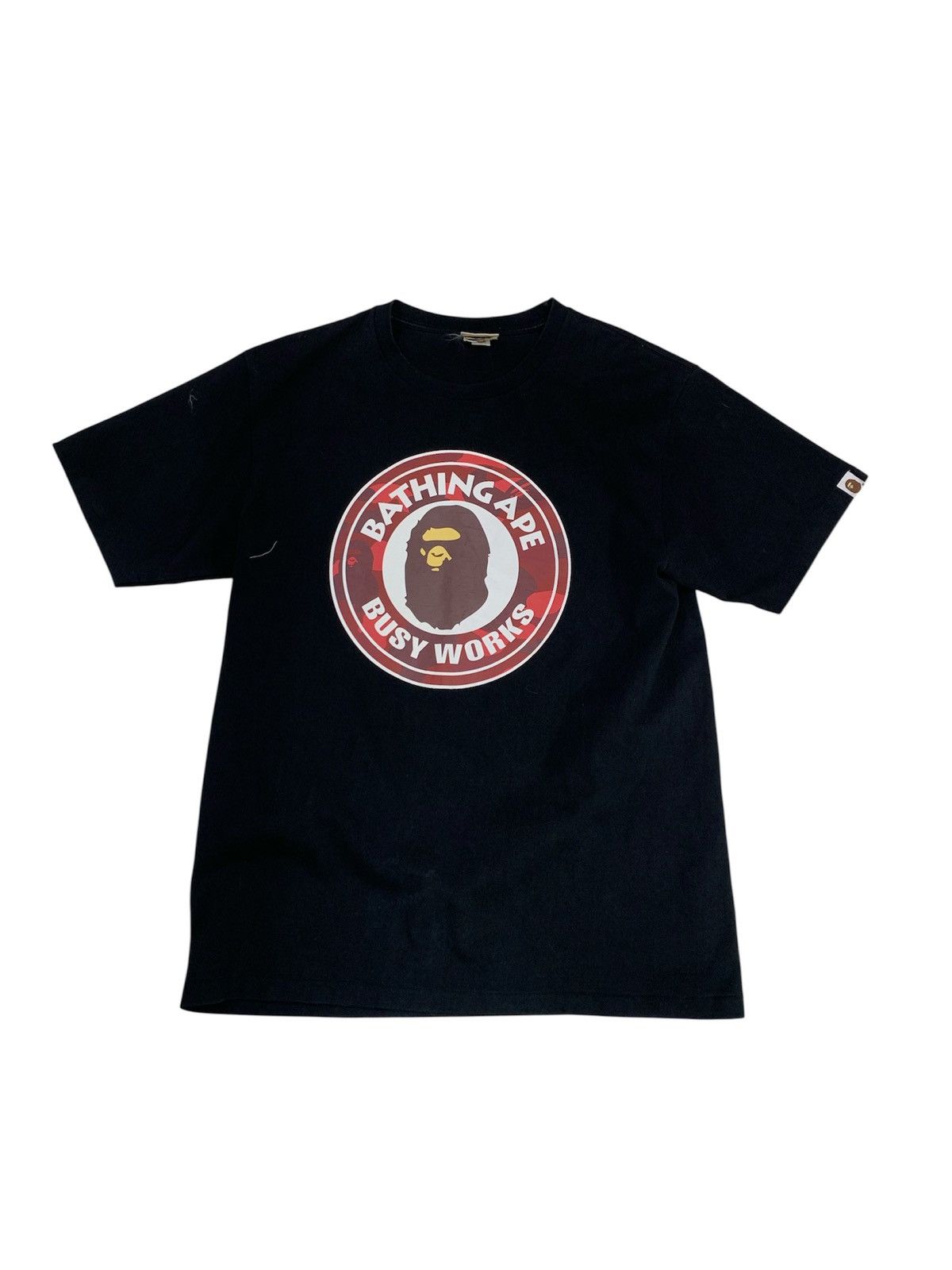 Bape 🐍 Bape Camo Busy Works Tee Size US L / EU 52-54 / 3 - 1 Thumbnail