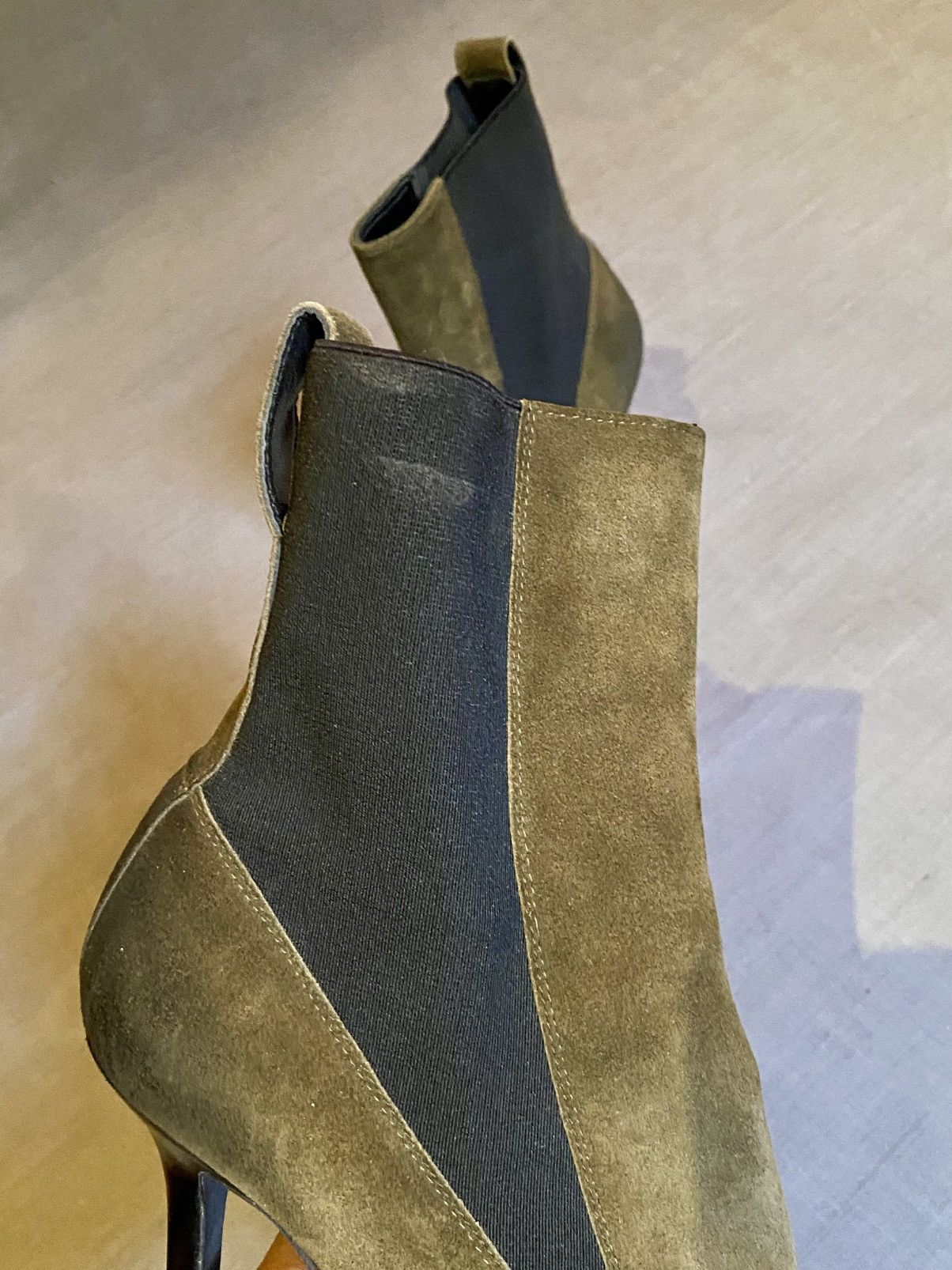 Haider Ackermann Haider Ackermann brushed leather heel boots Size US 6 / IT 36 - 9 Thumbnail