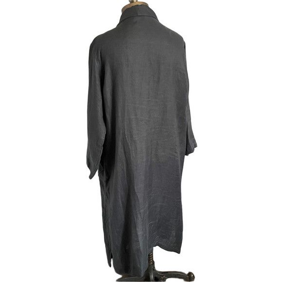 Nomad Nomad The Label Linen Kimono Robe - S/M, 100% French linen! Size ONE SIZE - 8 Thumbnail