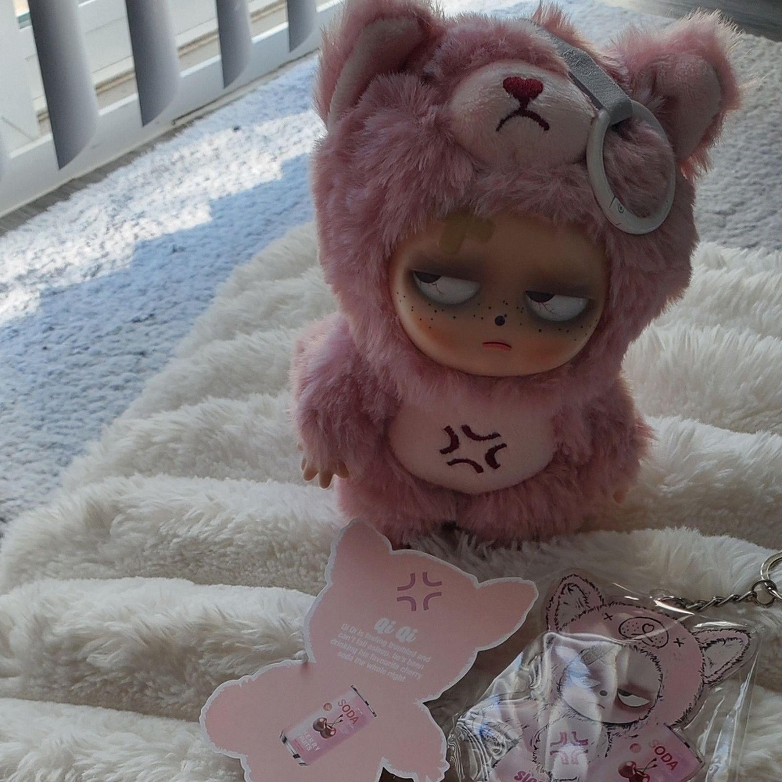 Other Sleepless Grumpipi Series Keychain Charms Key Ring Bag Size ONE SIZE - 11 Thumbnail