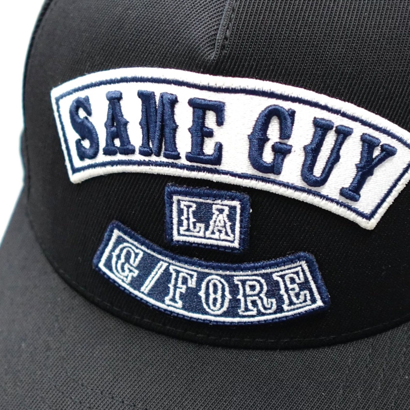 G/FORE G/FORE Snapback Hat Men One Size Black Stretch Twill Onyx Flexfit Tech 110 Adjustable Breathable Cotton Nylon Spandex Size ONE SIZE - 2 Thumbnail