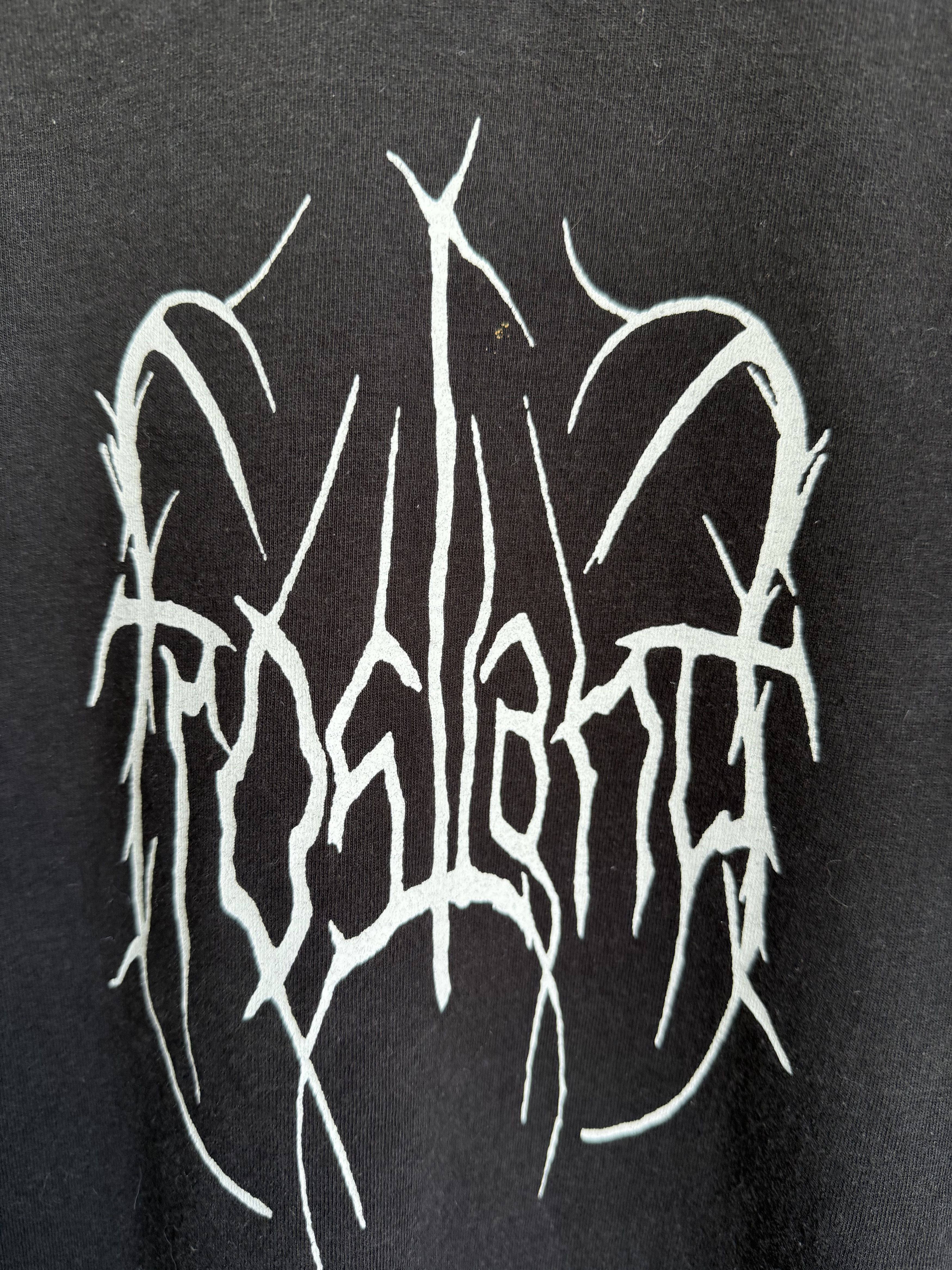 Band Tees × Vintage Vintage 2000s Frostland Black Metal t-shirt Size US L / EU 52-54 / 3 - 3 Thumbnail