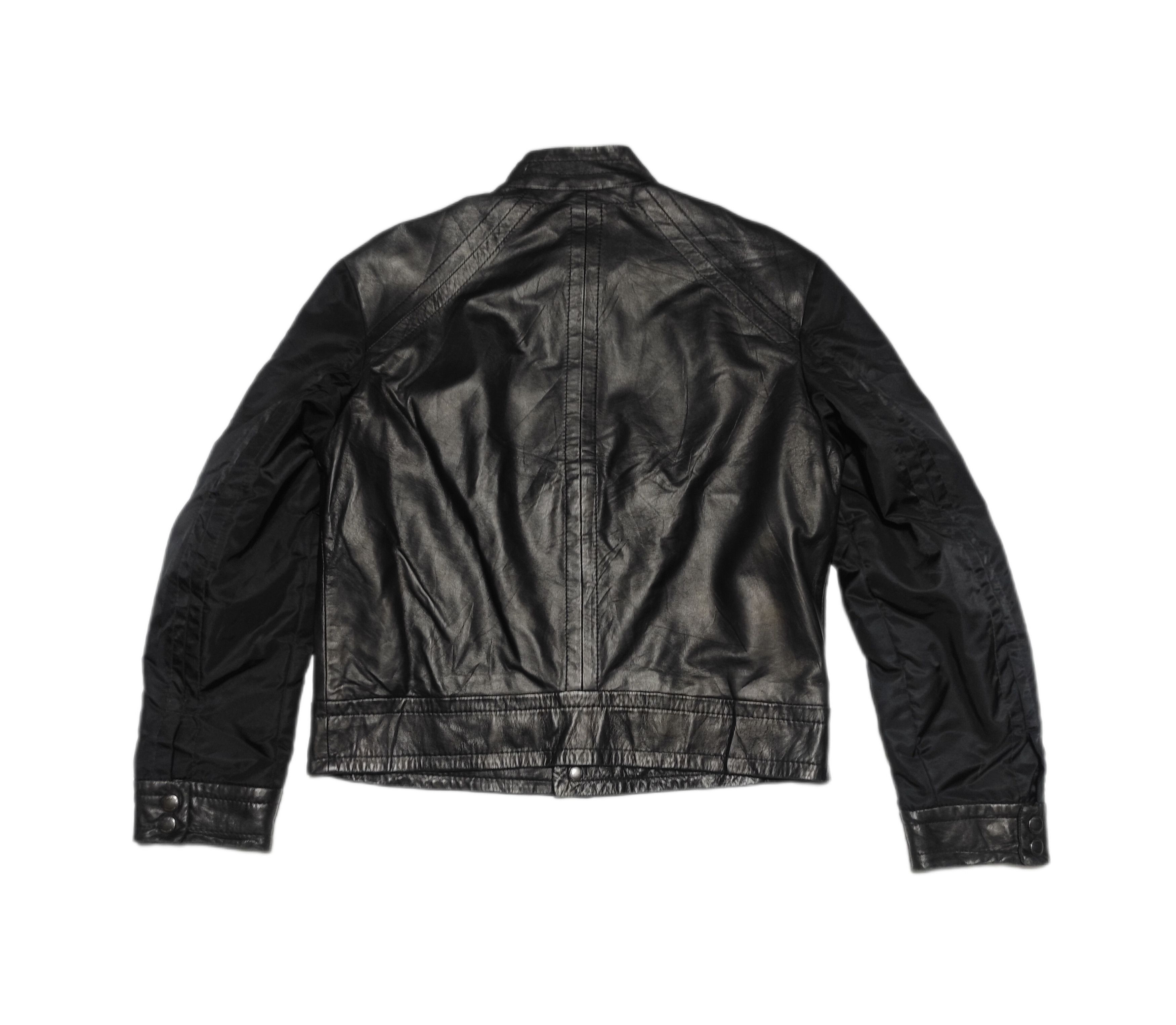 Hugo Boss HUGO BOSS premium Hugo Boss Leather jacket mix Polyester Size US M / EU 48-50 / 2 - 2 Thumbnail