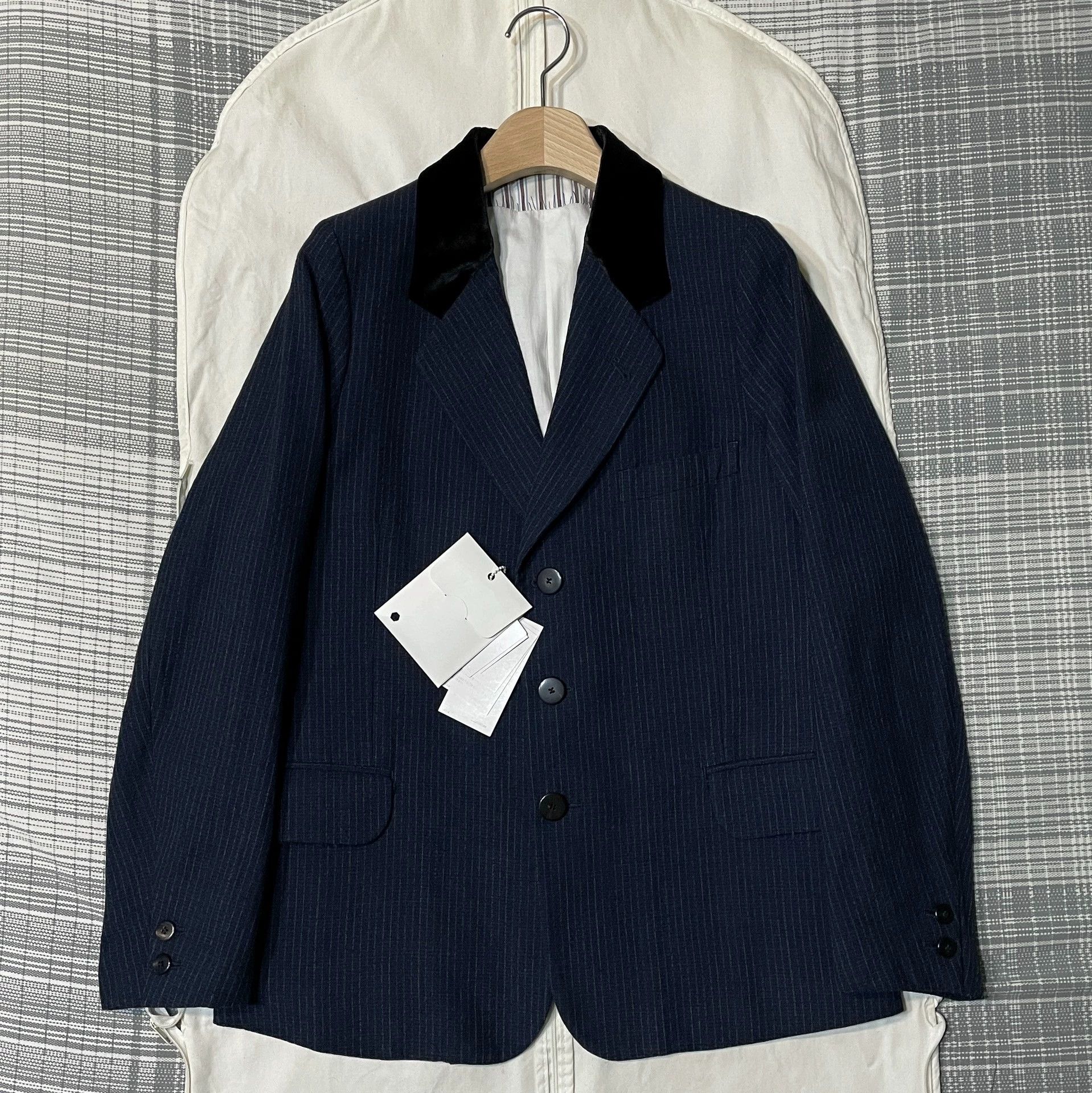Visvim VISVIM AIRMAN BLAZER WOOL STRIPE Suit jacket Size US S / EU 44-46 / 1 - 1 Thumbnail