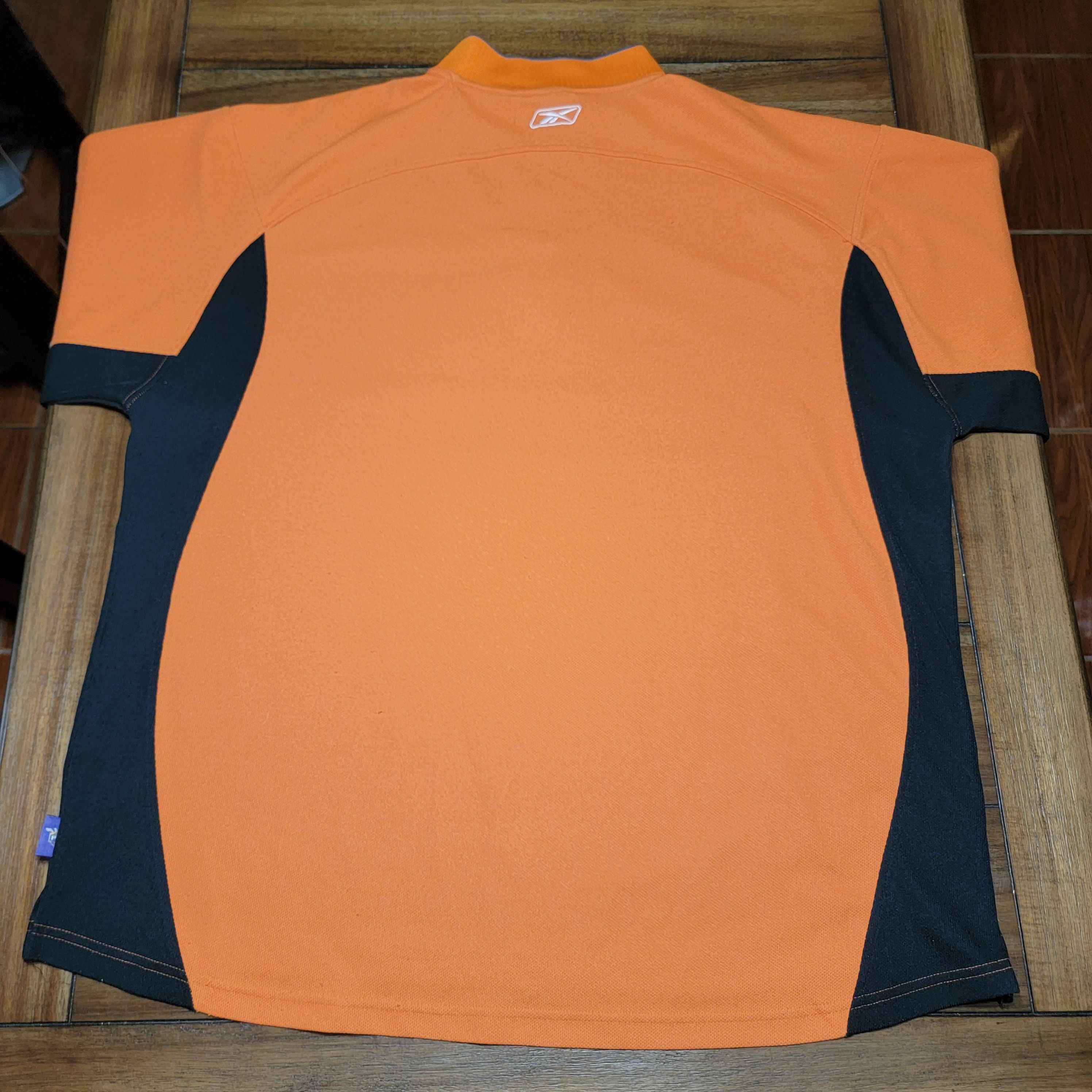 NBA NBA Reebok PHX Orange Henley Jersey - Size 2XL Size US XXL / EU 58 / 5 - 5 Thumbnail