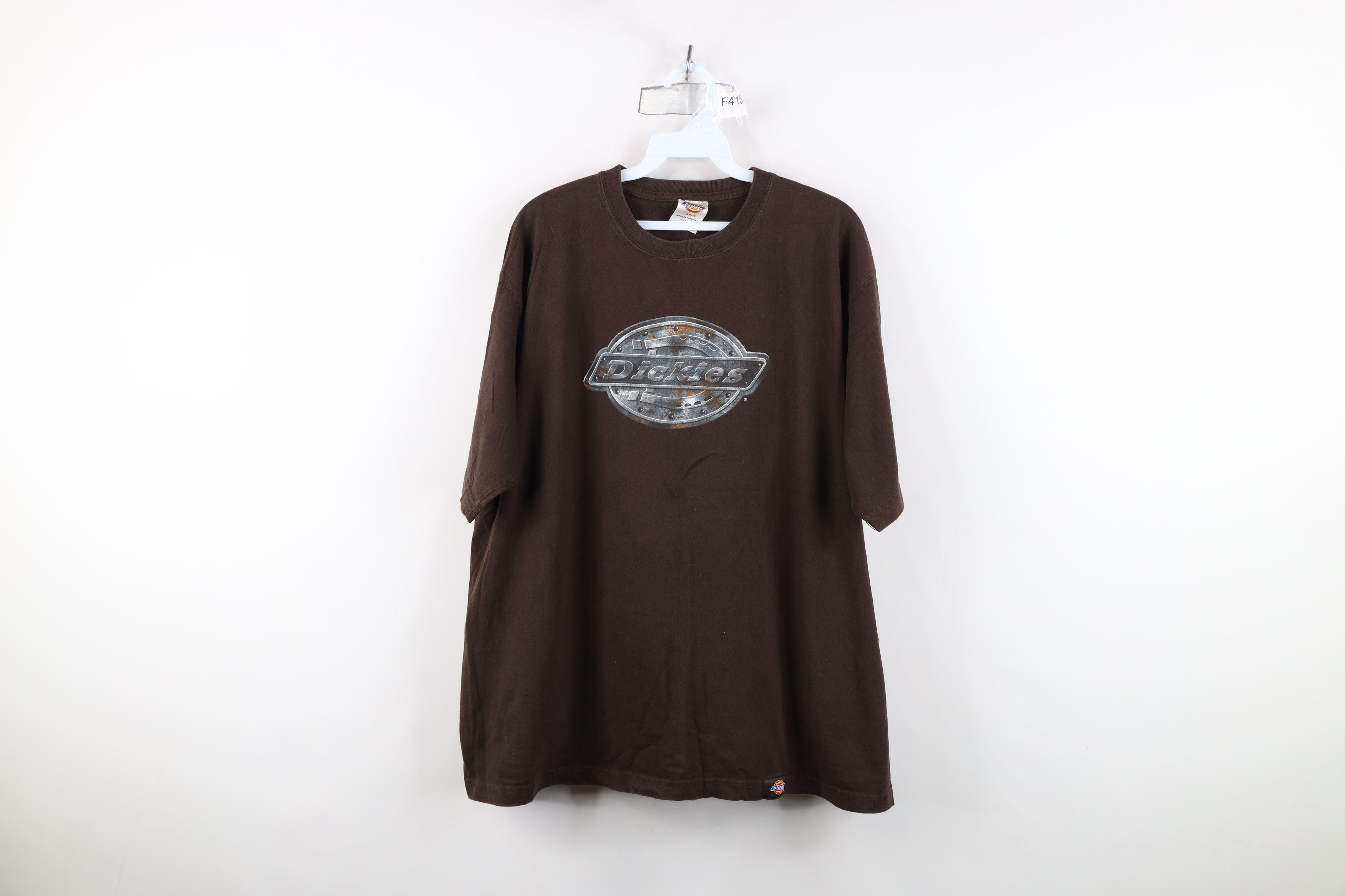 Dickies Vintage 90s Y2K Dickies Spell Big Logo Short Sleeve T-Shirt Size US L / EU 52-54 / 3 - 1 Thumbnail