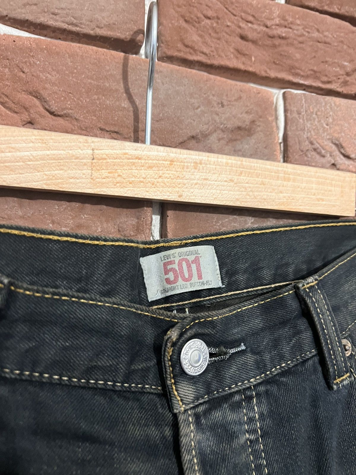 Levi's Levi’s 501 36x32 dirty washed damaged grunge flared jeans Size US 36 / EU 52 - 6 Thumbnail
