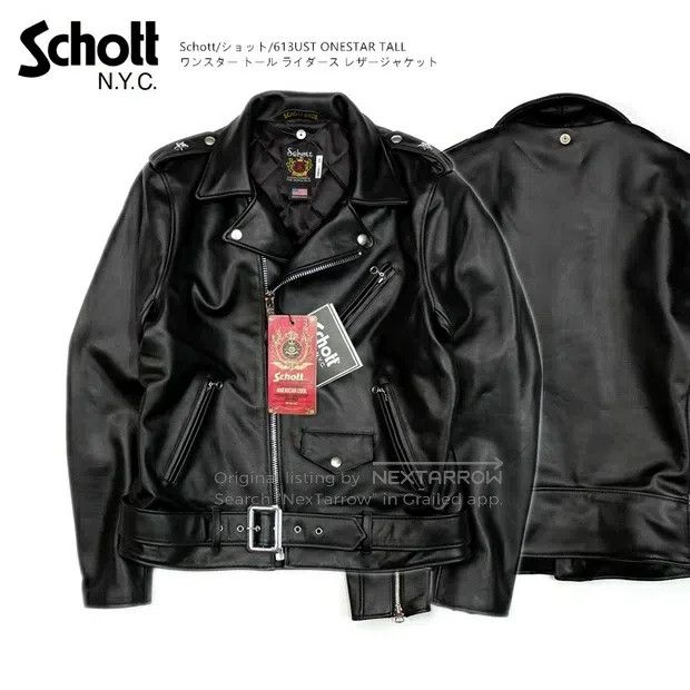 Schott Schott NYC daily version of the leather jacket Size US XXS / EU 40 - 2 Thumbnail