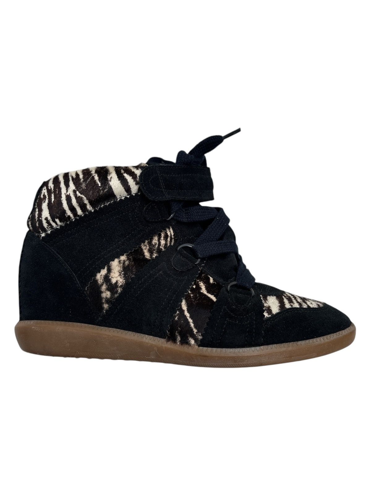 Isabel Marant Pony Hair Zebra Bobby Sneakers Size US 9 / IT 39 - 1 Thumbnail