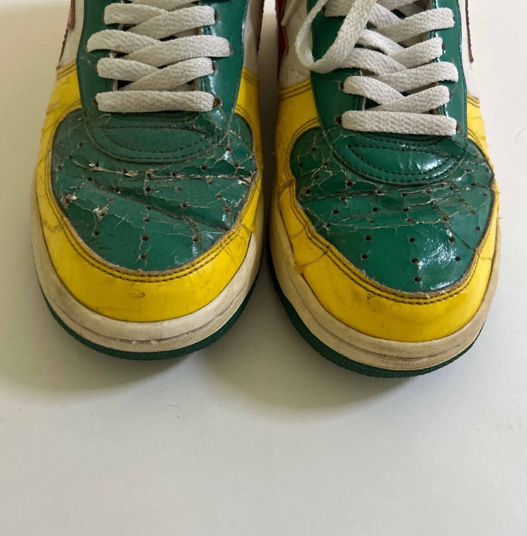 Bape × Nigo NIGO ERA Bapesta FS-001 ‘Green/Yellow’ Bape Sneaker Low Size US 9.5 / EU 42-43 - 6 Thumbnail
