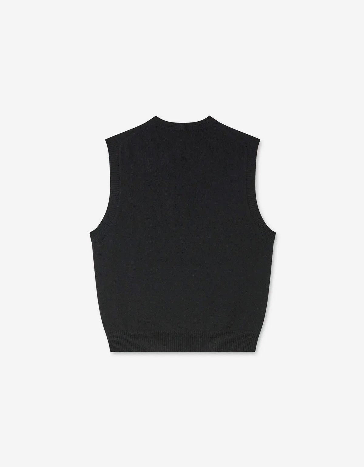 Kenzo Kenzo Black Boke Flower Embroidered Sleeveless Wool Jumper Size US XL / EU 56 / 4 - 3 Thumbnail