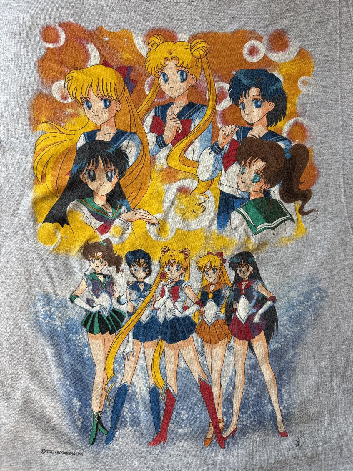 Other RARE* Vintage 90's Sailor Moon Anime Art Single Stitch Shirt Size US L / EU 52-54 / 3 - 3 Thumbnail