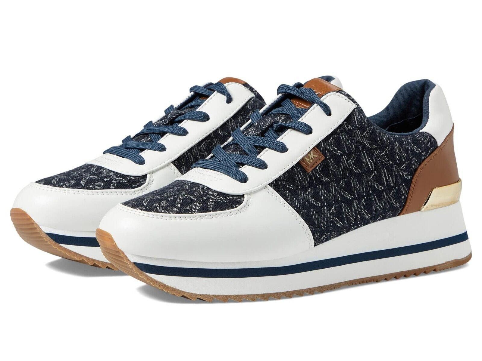 Michael Kors Womens Michael Kors Trainer Monique Trainer Optic 9.5 M NEW Size US 9.5 / IT 39.5 - 6 Thumbnail