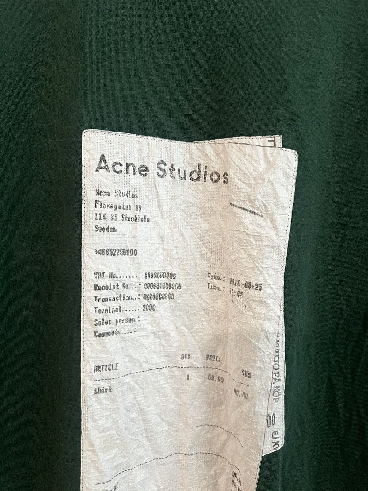 Acne Studios Acne studio t-shirt Size XXS / US 00 / IT 34 - 2 Thumbnail