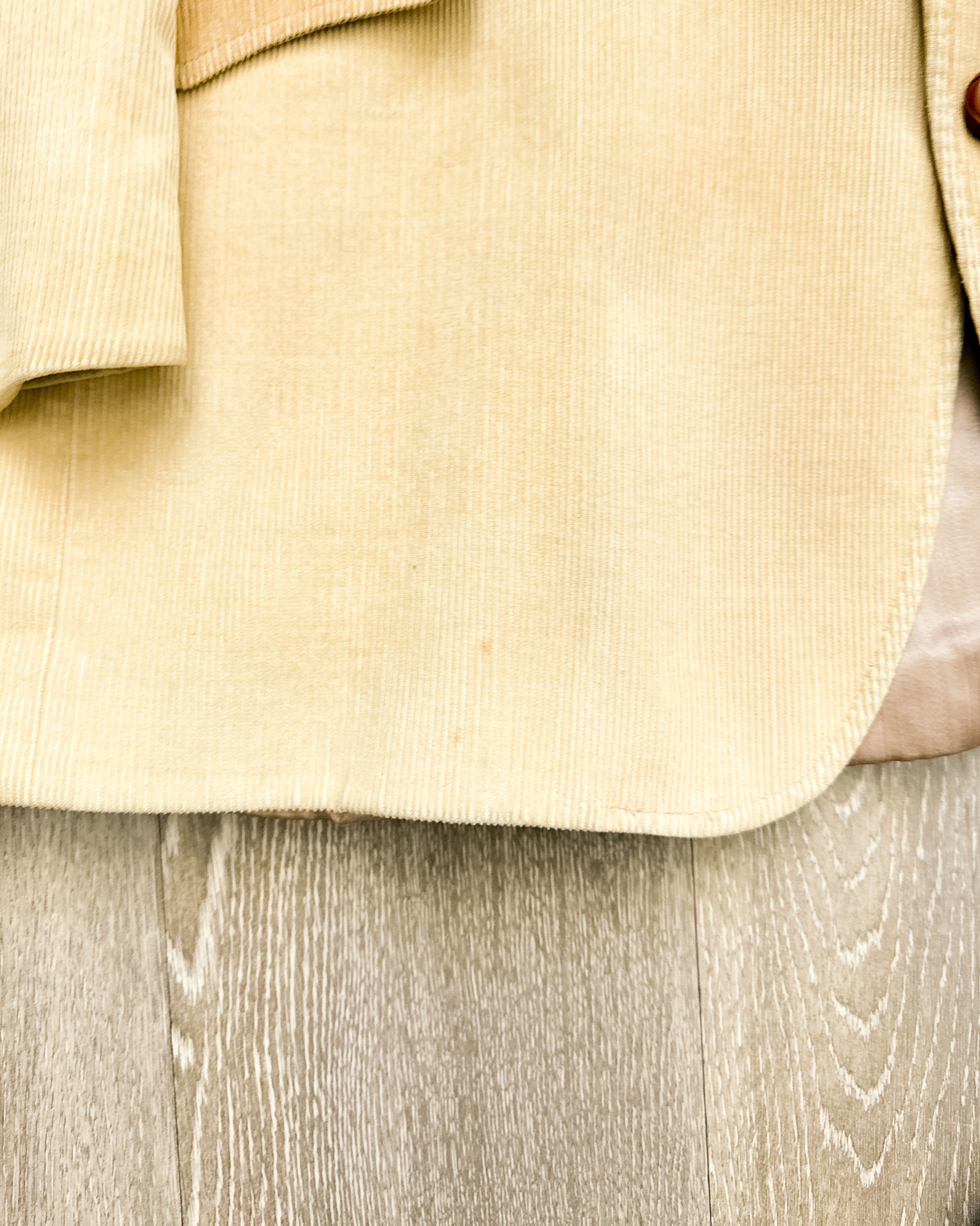 Vintage Vintage CCC Western Corduroy Blazer Beige 46L Elbow Patches Size 46L - 11 Thumbnail