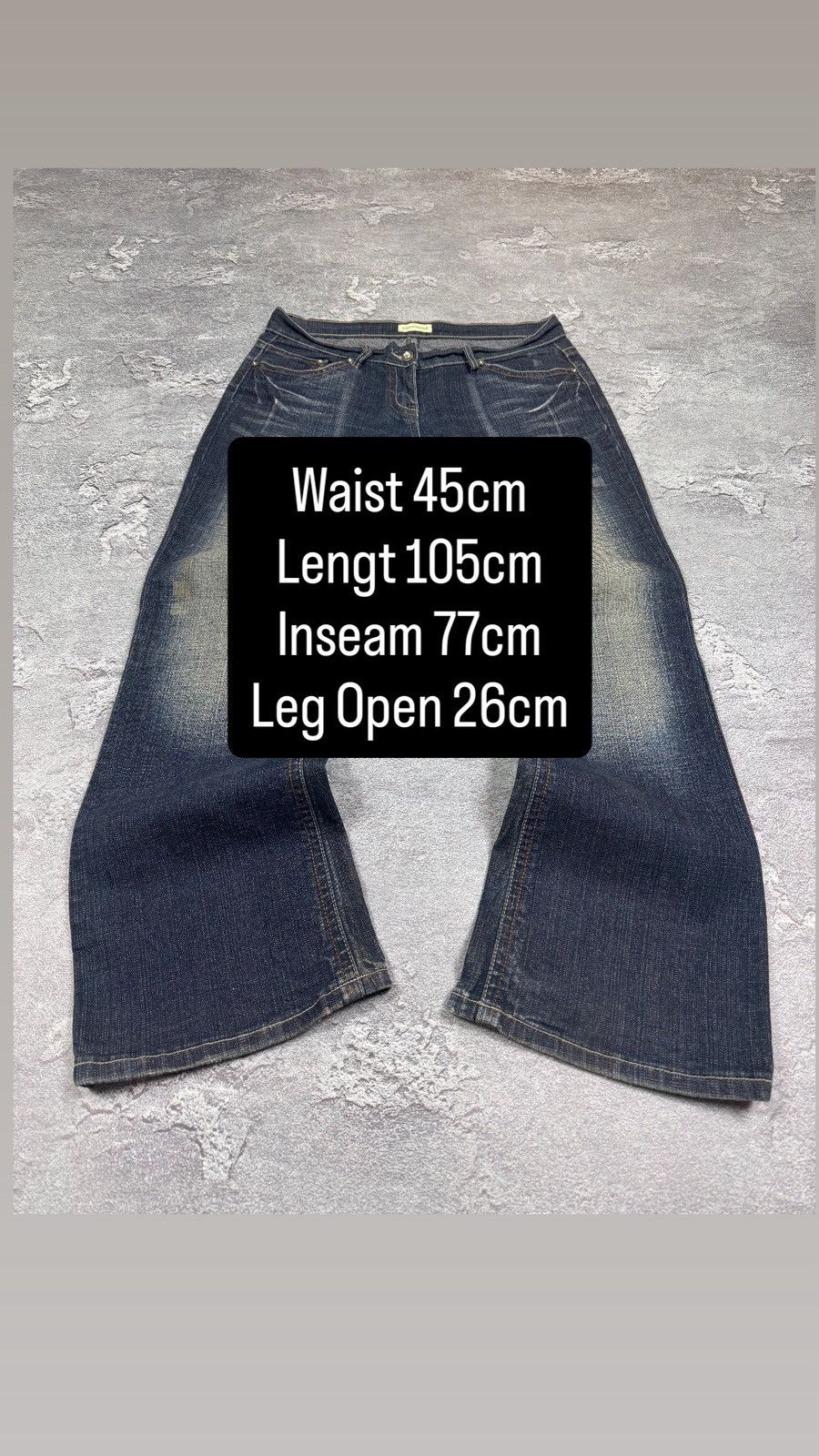 If Six Was Nine Y2K 2000s Flared Straight Bootcut Washed Jeans Size 36 Size US 32 / EU 48 - 2 Thumbnail