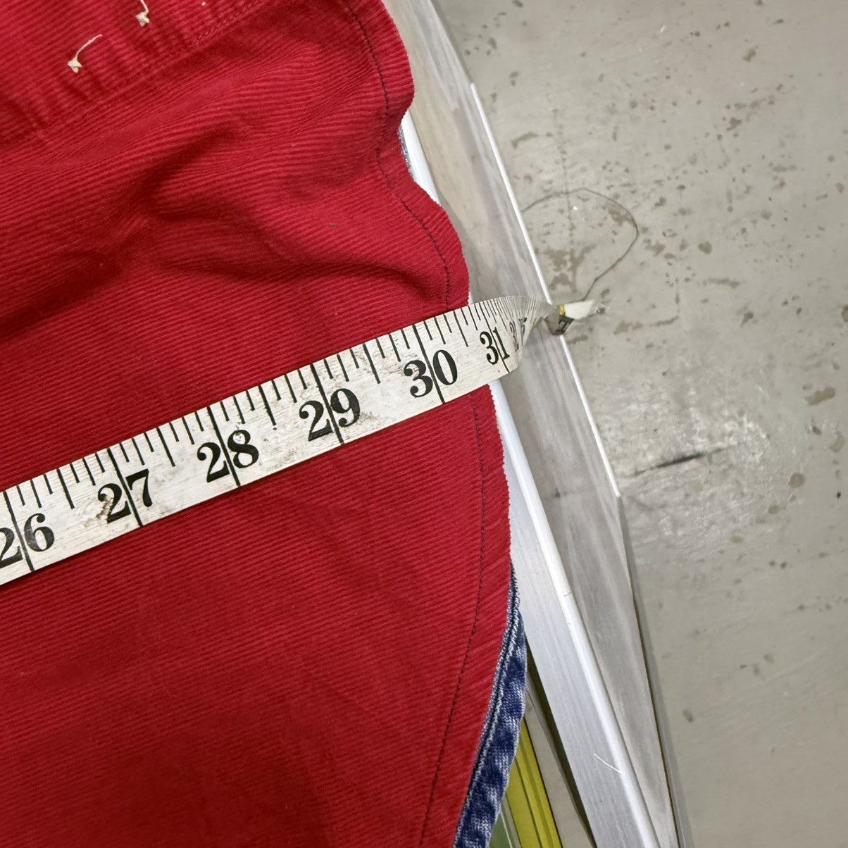 Tommy Hilfiger × Vintage Vintage Tommy Hilfiger Denim Corduroy CDG Inspired Shirt Size US XL / EU 56 / 4 - 10 Thumbnail