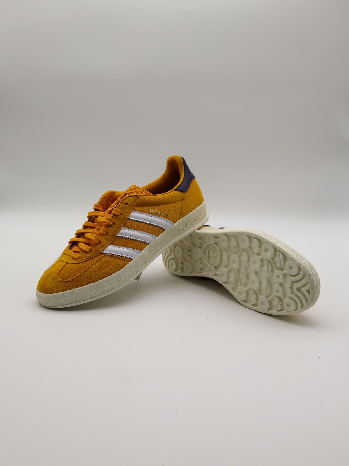 Adidas adidas Gazelle Indoor - Yellow / White - IE0540 - UK 8 Size US 9 / EU 42 - 3 Thumbnail