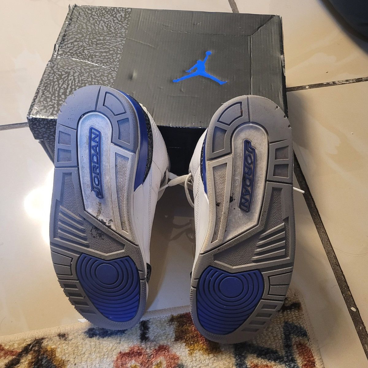 Jordan Brand Jordan 3 racer blue Size US 8 / EU 41 - 5 Thumbnail