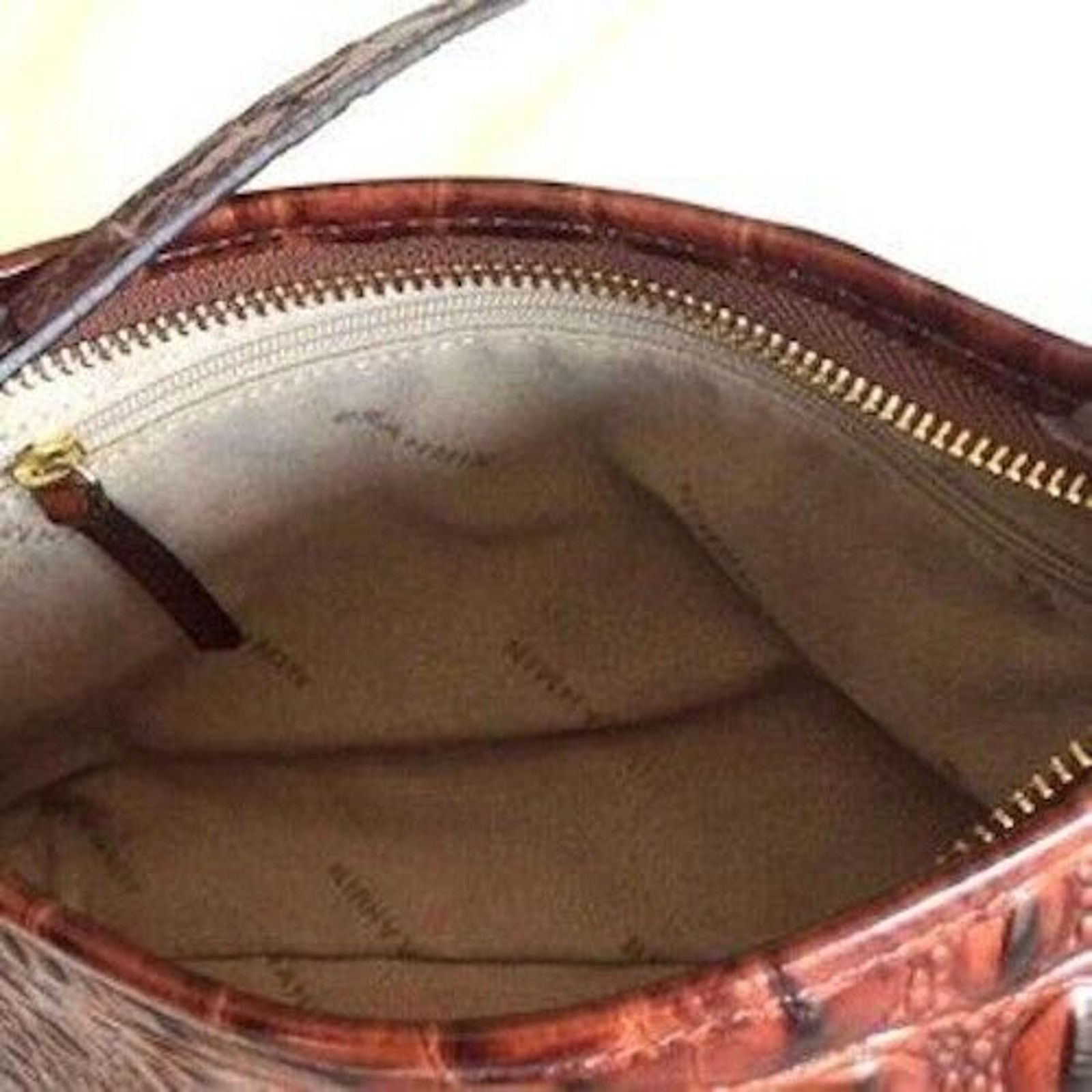 BRAHMIN BRAHMIN WOMENS MINI PECAN MELBOURNE ANYTIME HANDBAG NWT Size ONE SIZE - 3 Thumbnail