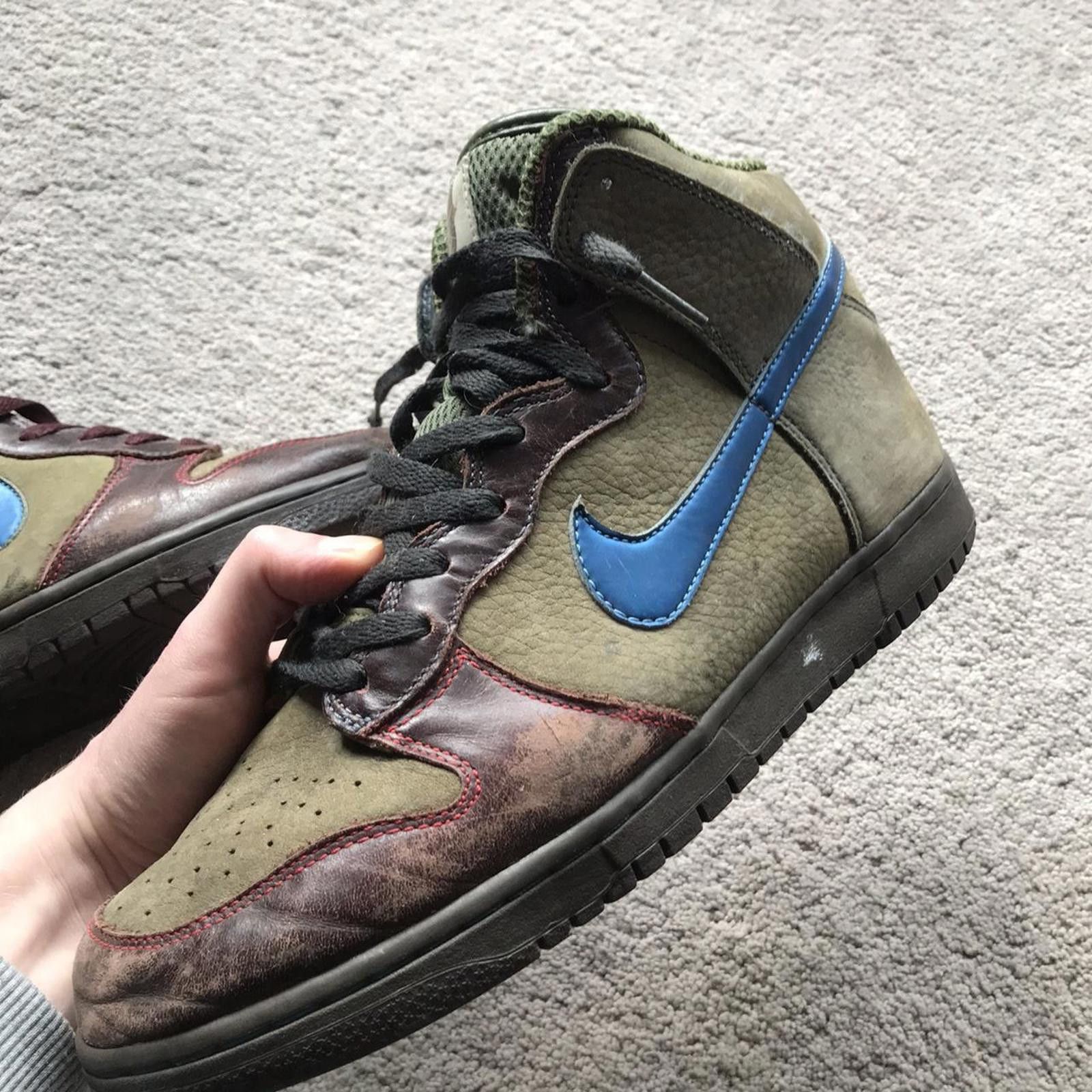 Nike Vintage Nike Dunk High PRM World Cup 2006 Size US 9.5 / EU 42-43 - 2 Thumbnail