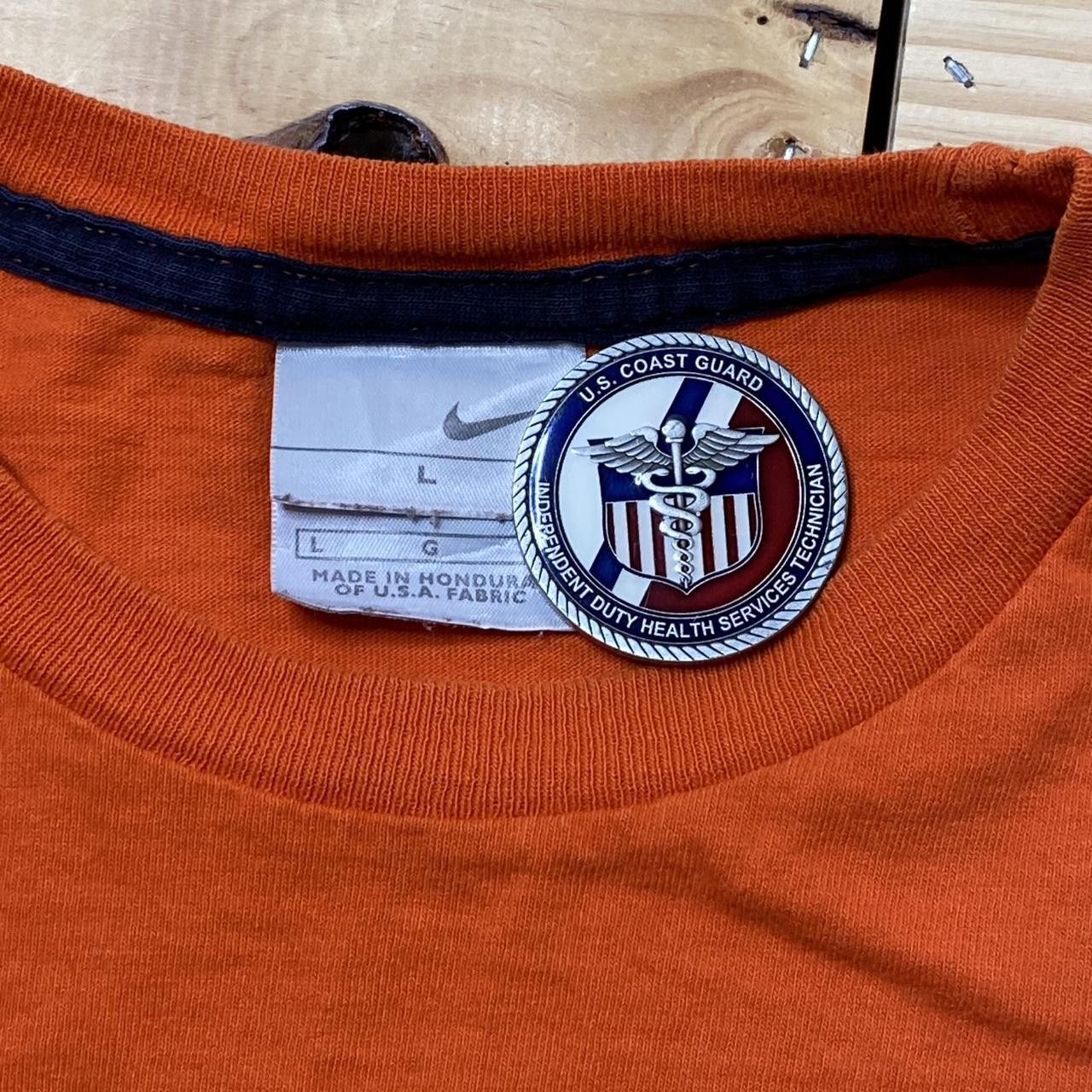 Nike Vintage Nike Orange Tee Size Large Size US L / EU 52-54 / 3 - 4 Thumbnail
