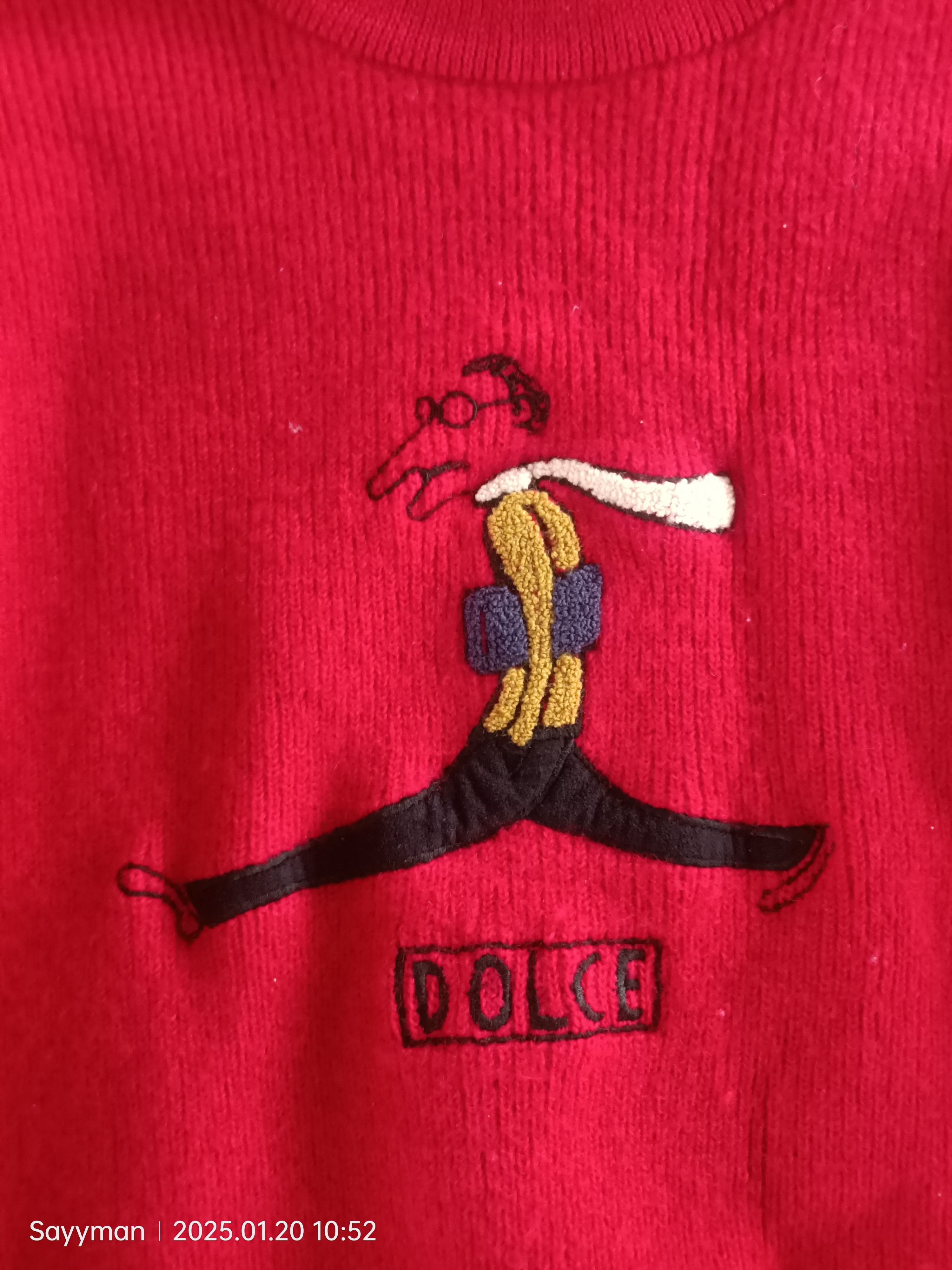 If Six Was Nine × Japanese Brand × Vintage Vintage Dolce Pull Over Knit Size US M / EU 48-50 / 2 - 3 Thumbnail