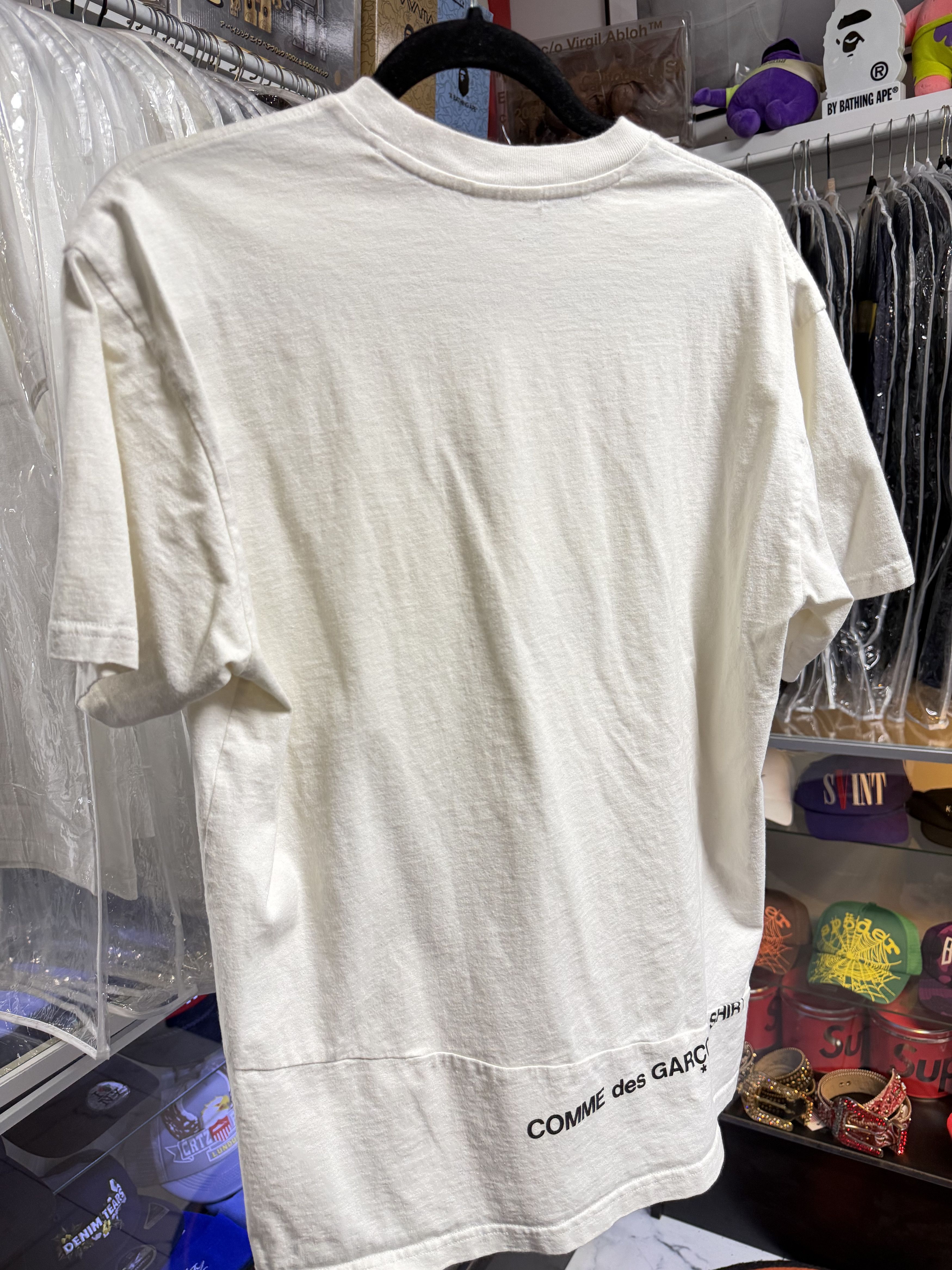 Comme des Garcons Supreme x Comme Des Garçons Split Box Logo Medium Used Size US M / EU 48-50 / 2 - 2 Thumbnail