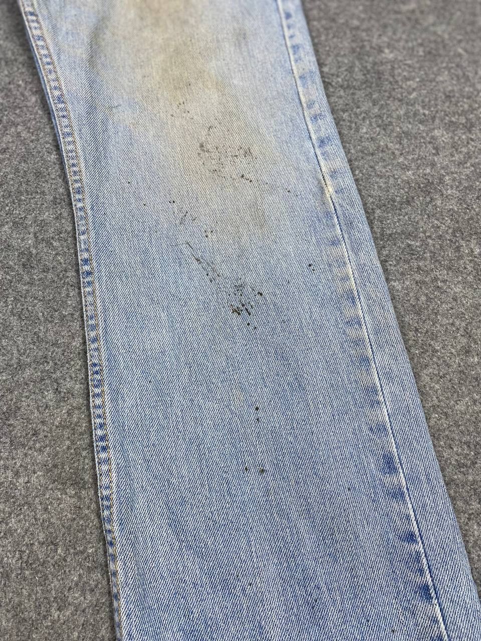 Levi's vintage levis 505 straight fit dirty denim nice design Size US 32 / EU 48 - 8 Thumbnail