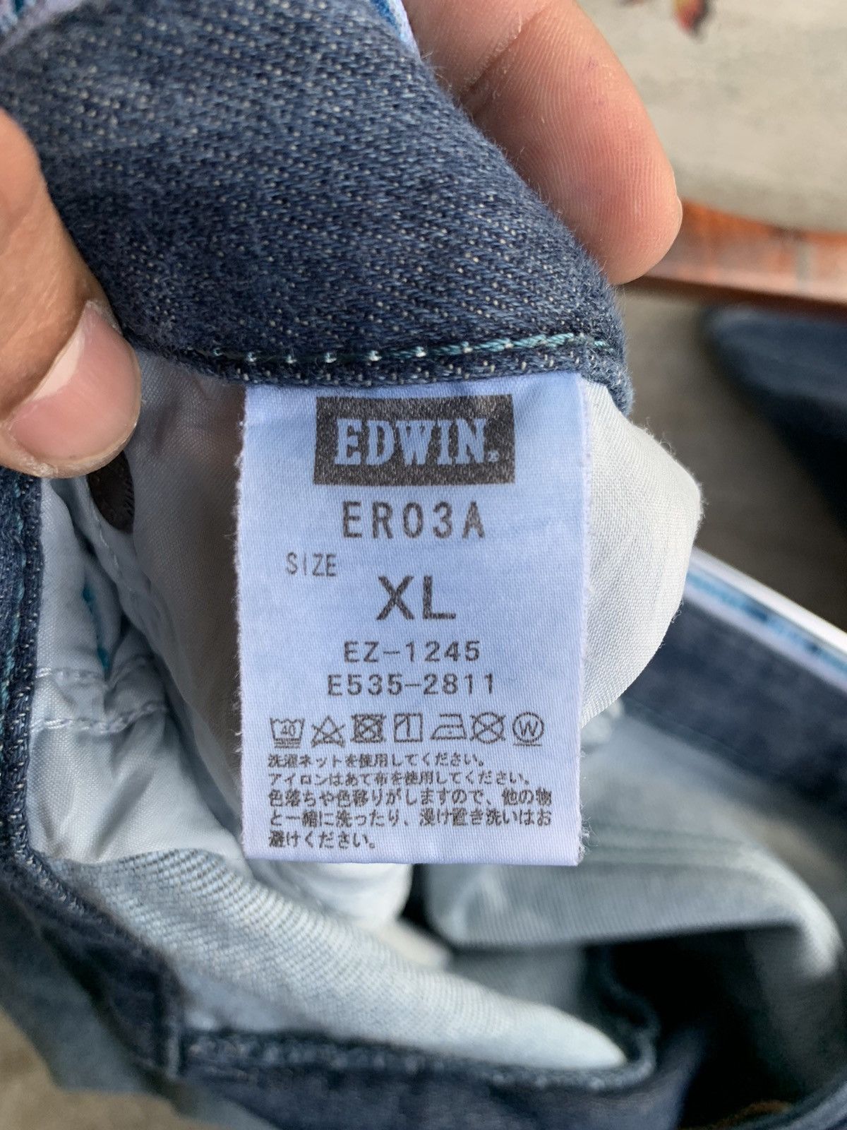 Edwin Edwin Company Limited 1960s Size US 37 - 21 Thumbnail