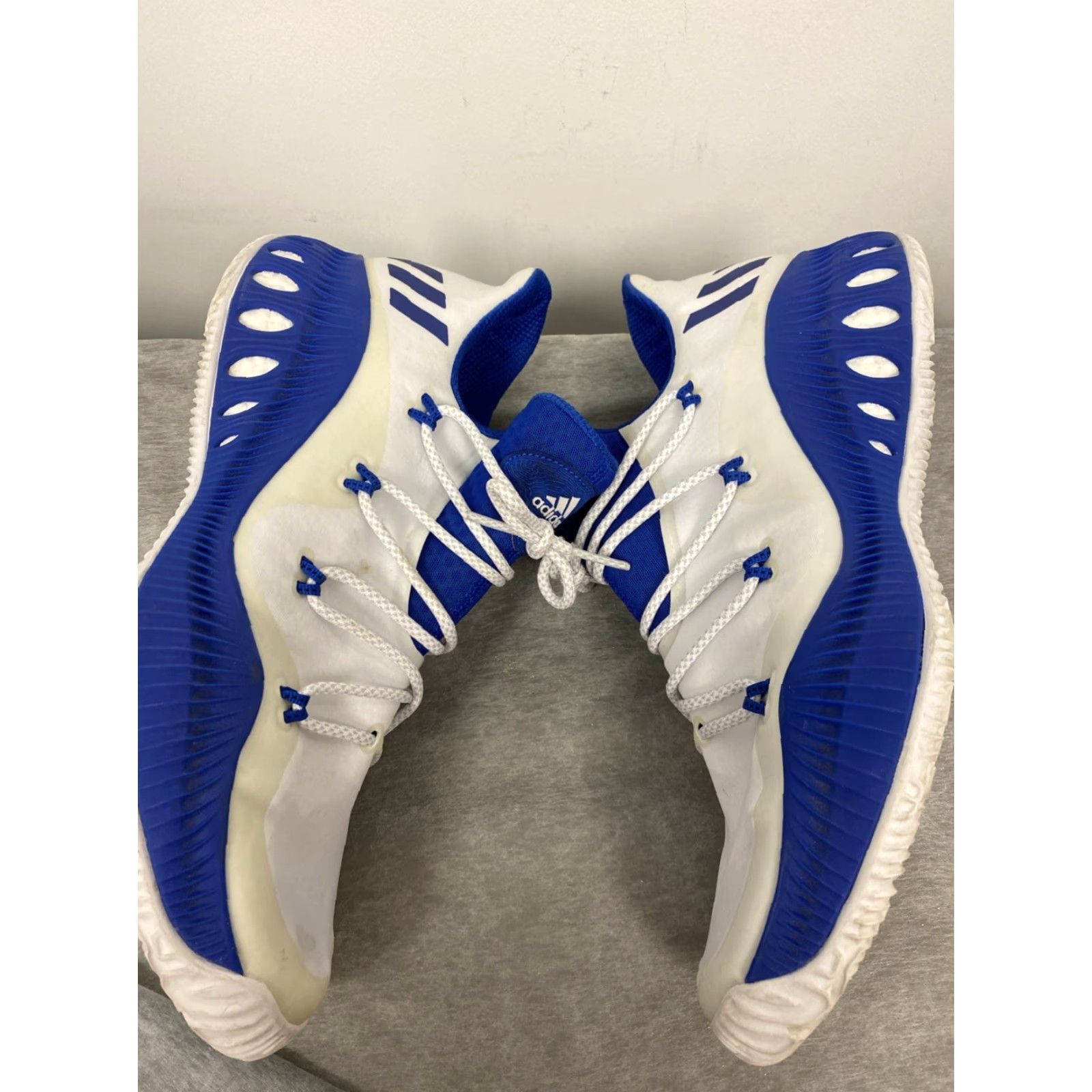 Adidas Adidas Crazy Explosive Low Mens Sneaker Basketball Low Top White Blue 14.5 US /1 Size US S / EU 44-46 / 1 - 7 Thumbnail