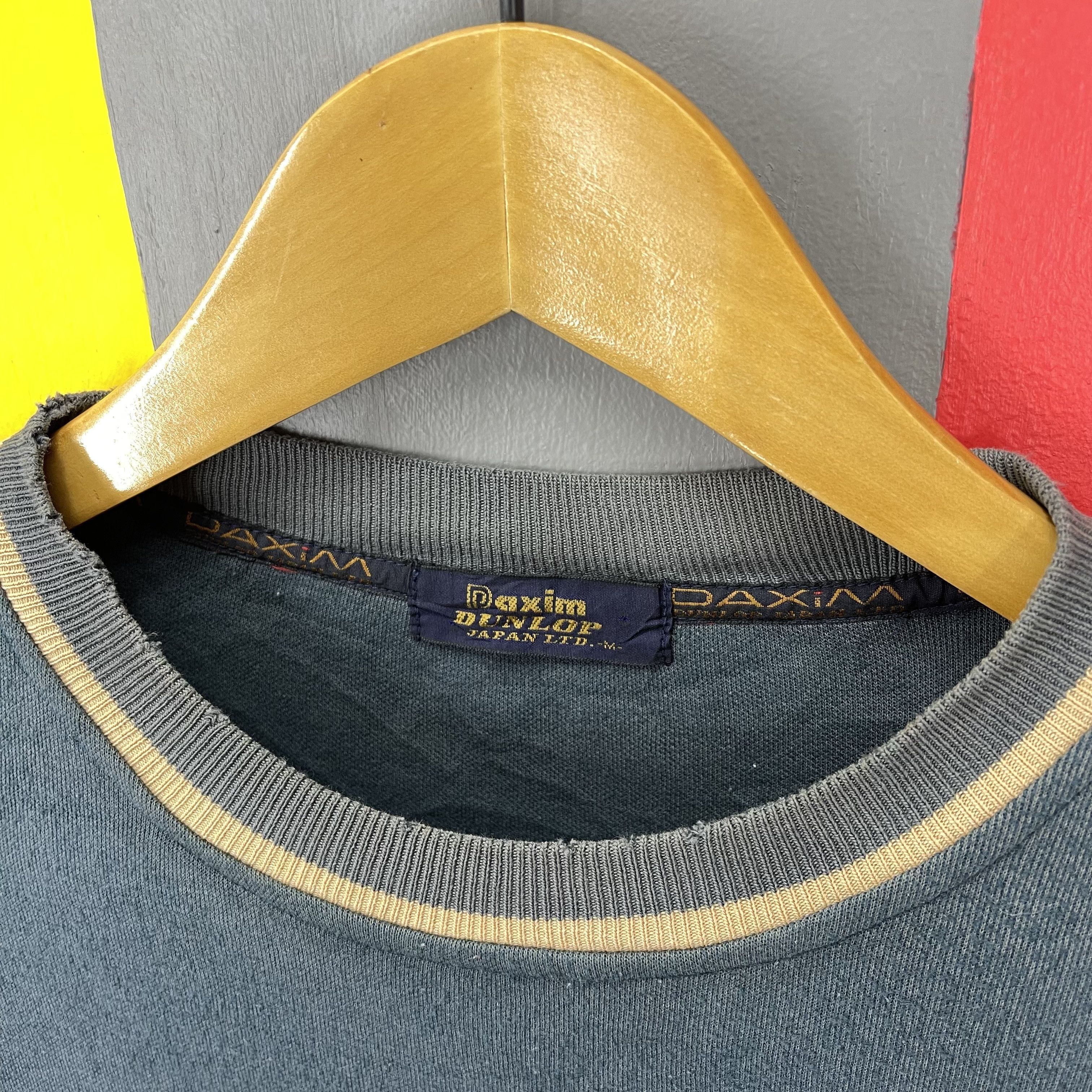 Dunlop Vintage MAXIM DUNLOP JAPAN LTD Crew Neck Sweatshirt #1378/AV Size US M / EU 48-50 / 2 - 4 Thumbnail