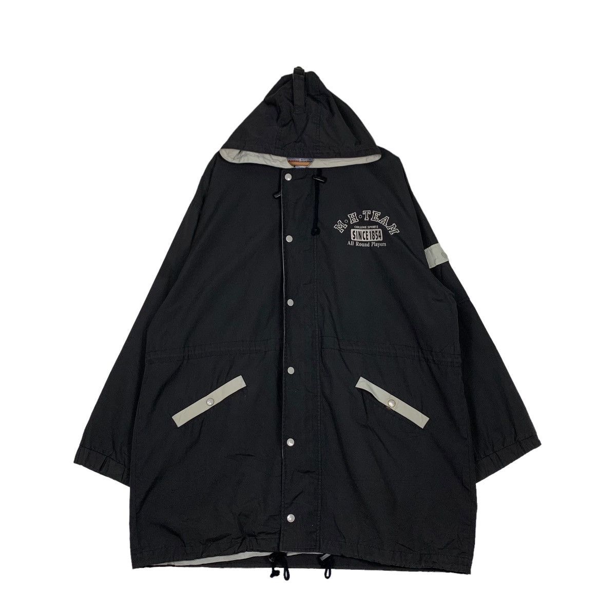 Japanese Brand MAC HOPE Hooded Light Coach Jacket #0486-C22 Size US L / EU 52-54 / 3 - 1 Thumbnail