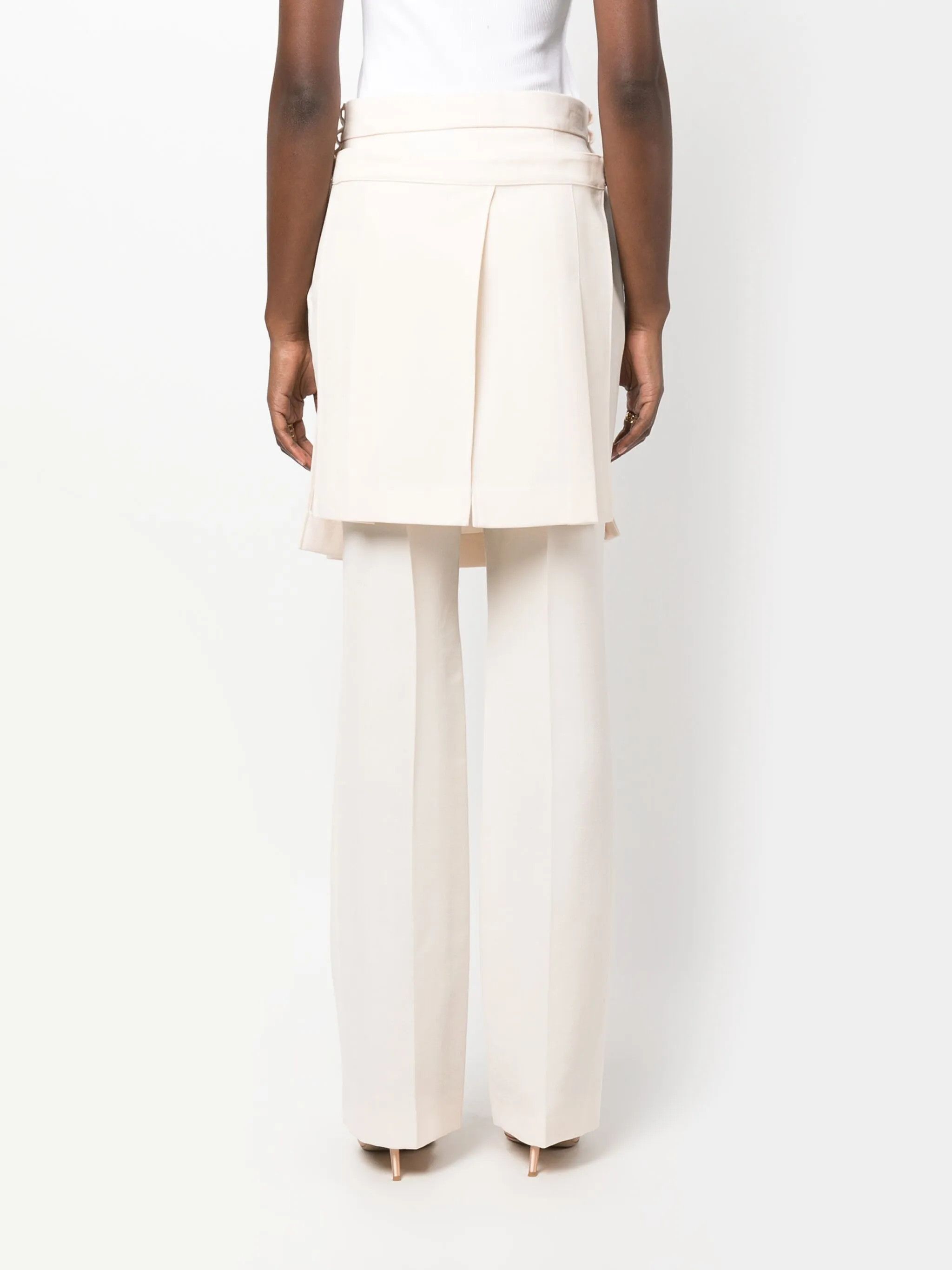 Fendi o1s1wg110225 Trouser in White Size 34" / US 12 / IT 48 - 5 Thumbnail