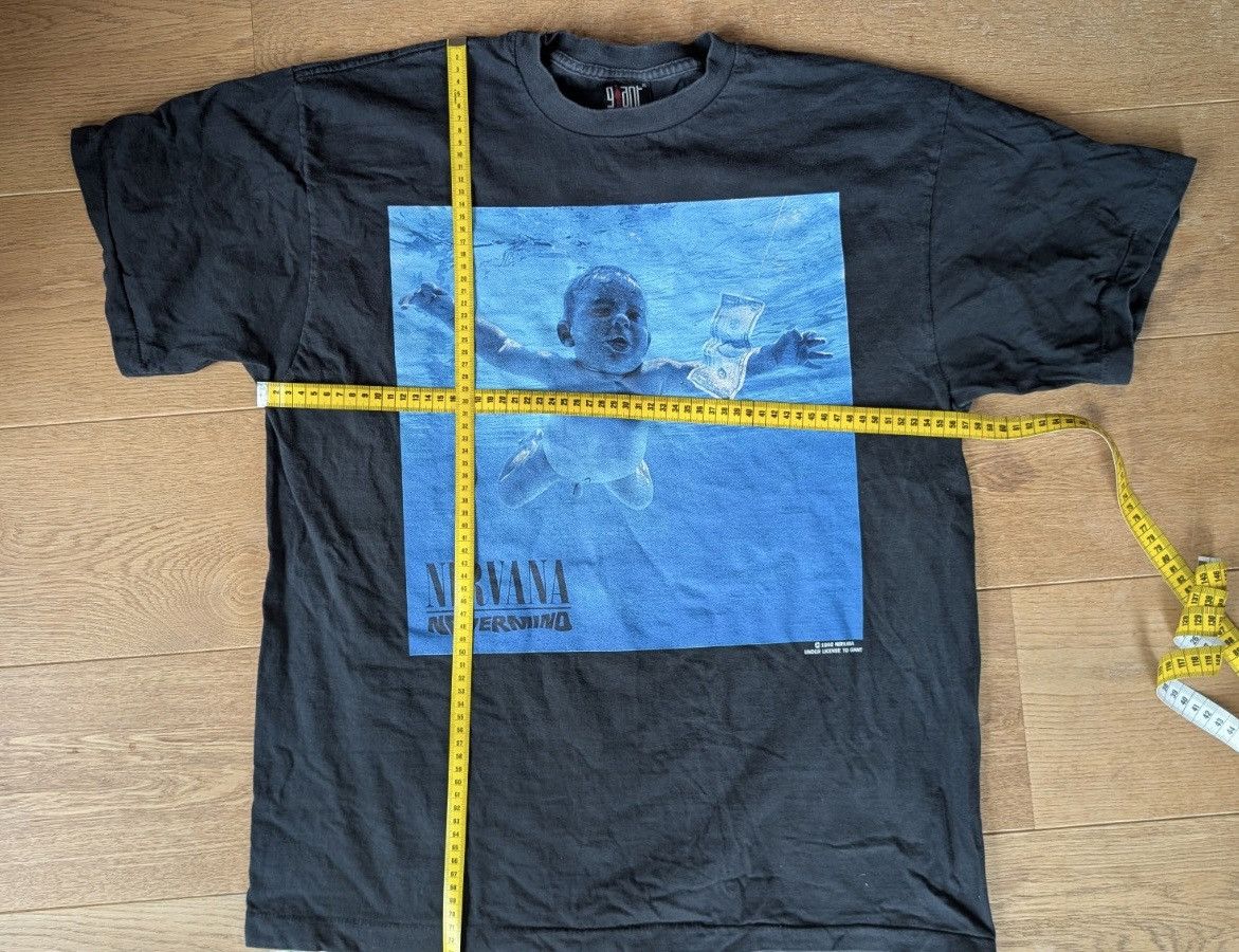 Nirvana Nirvana Nervermind band tshirt Size US XL / EU 56 / 4 - 1 Thumbnail